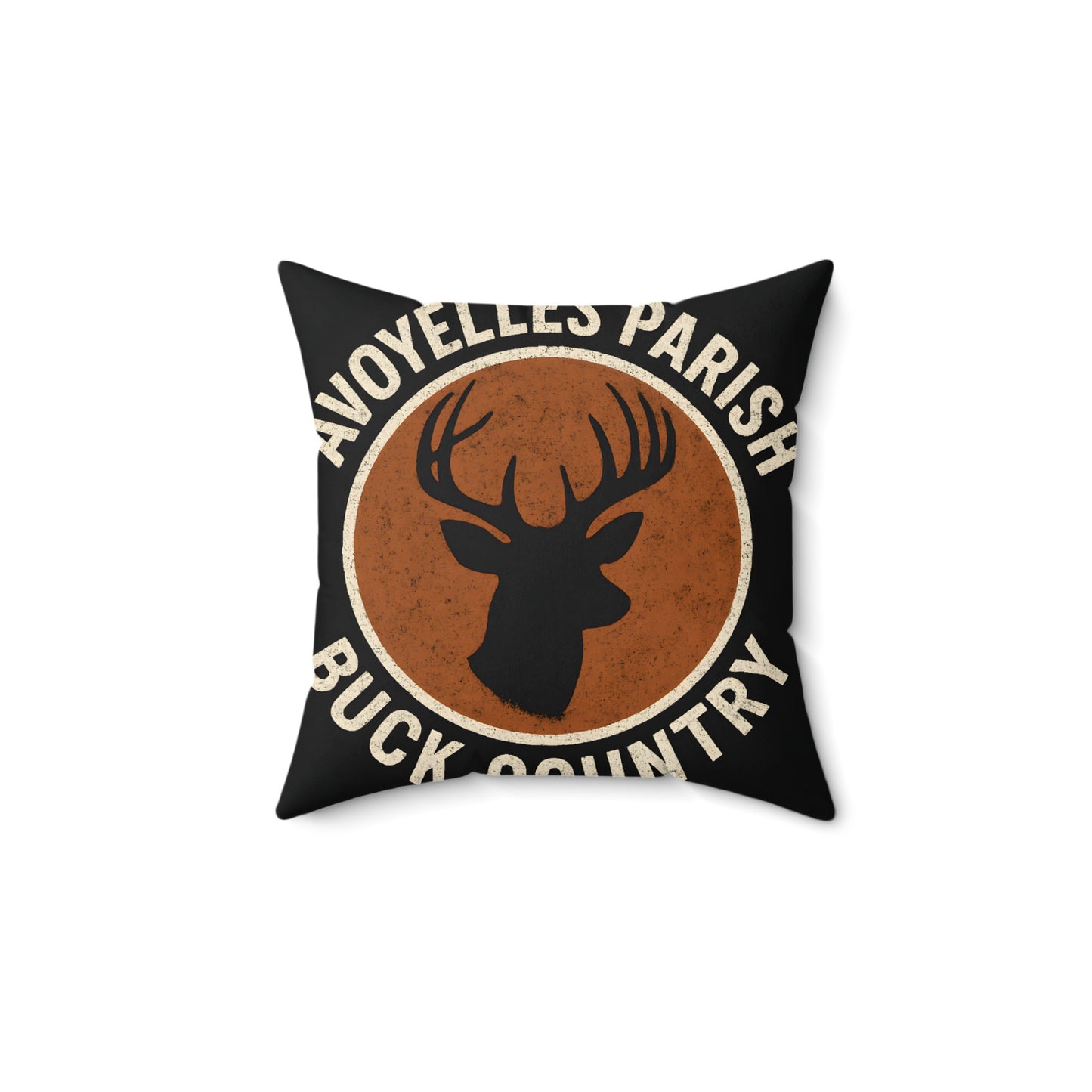 Avoyelles Parish Buck Country Deer Decorative Pillow product