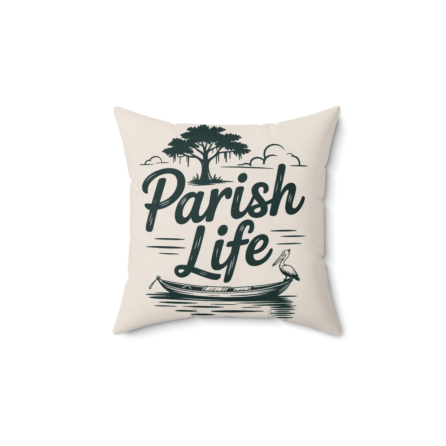 Enjoy the Parish Life Decorative Throw Pillow product