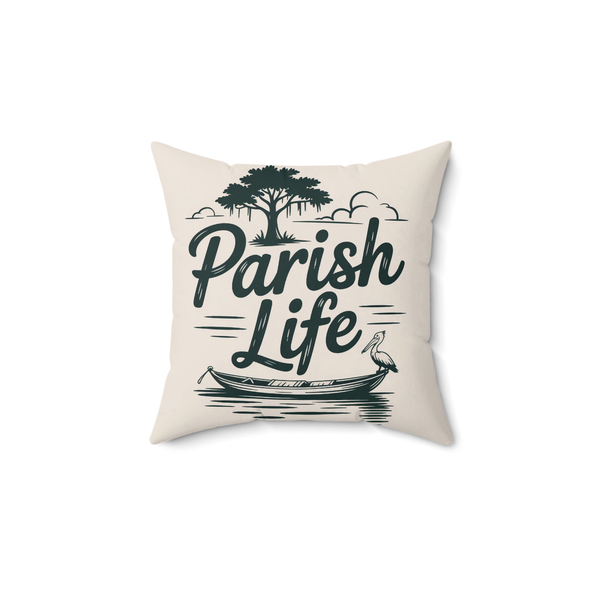 Enjoy the Parish Life Decorative Throw Pillow product