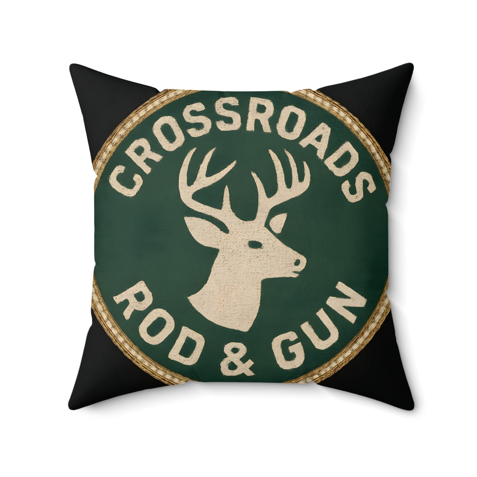 Crossroads Rod Gun Decorative Throw Pillow product type