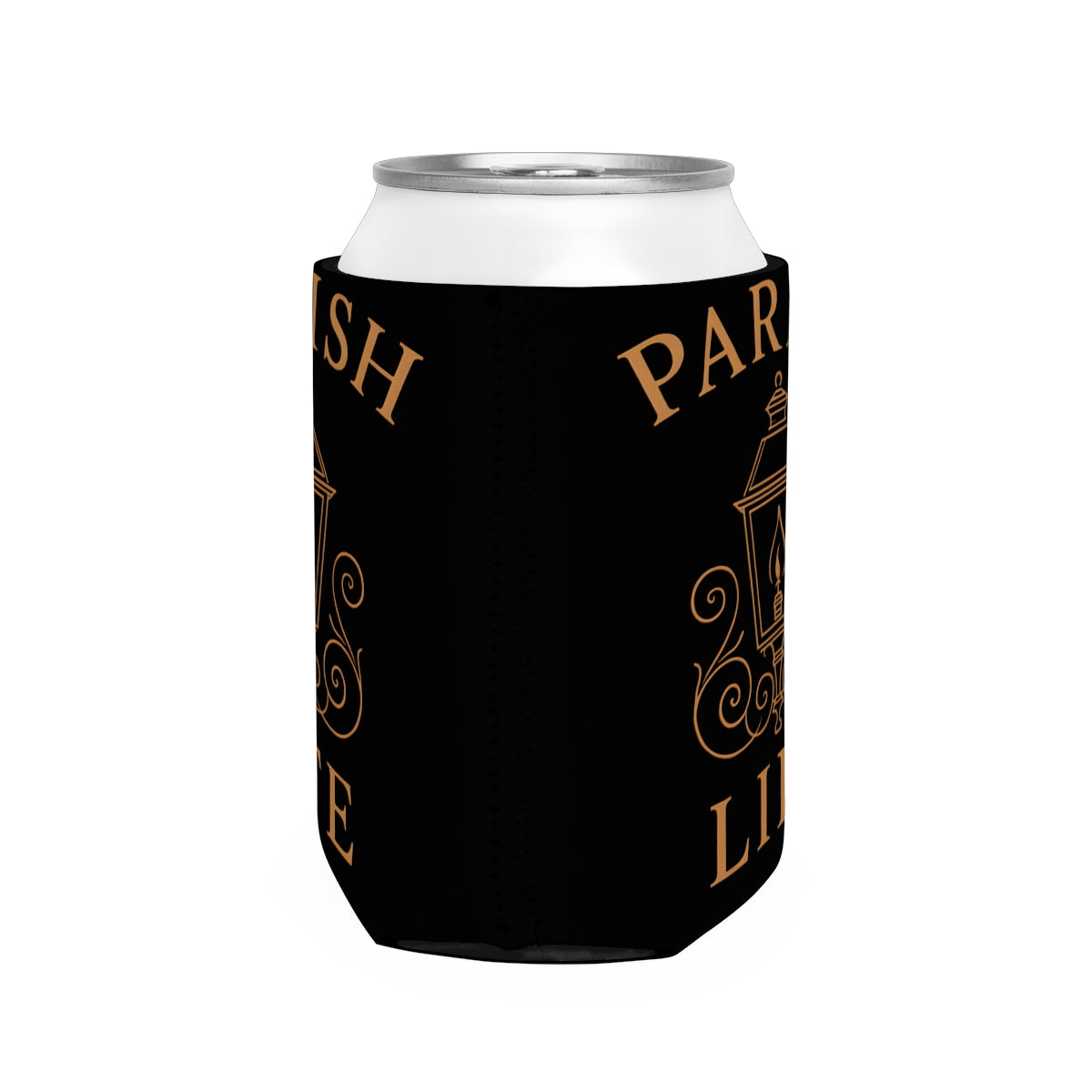 Parish Life Lantern Design Black Can Cooler product