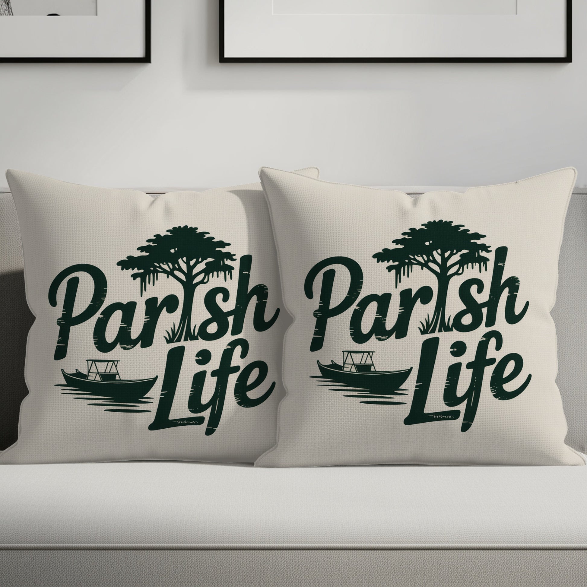 Parish Life Print Custom Design Pillow product
