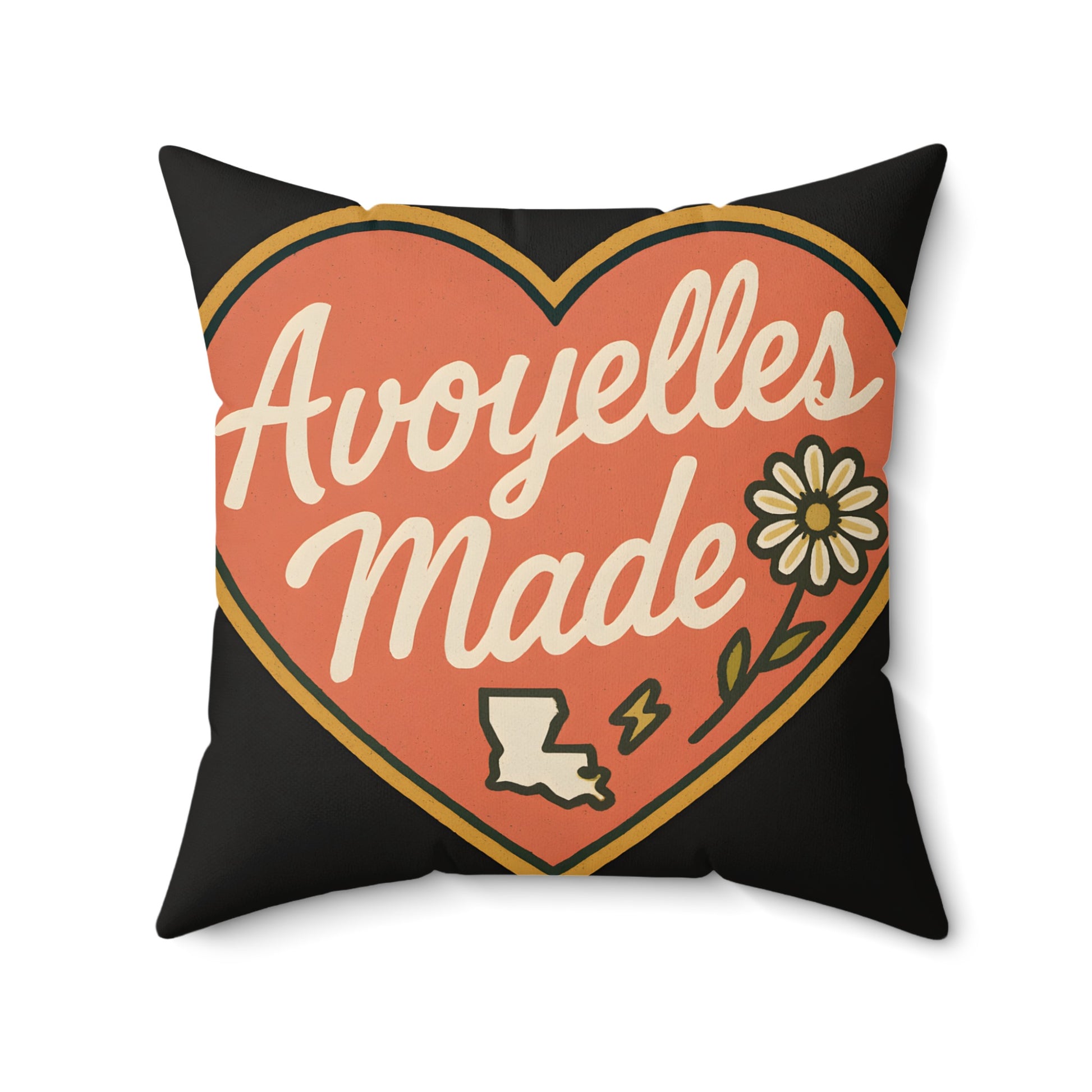 Avoyelles Made Heart Design Throw Pillow product type