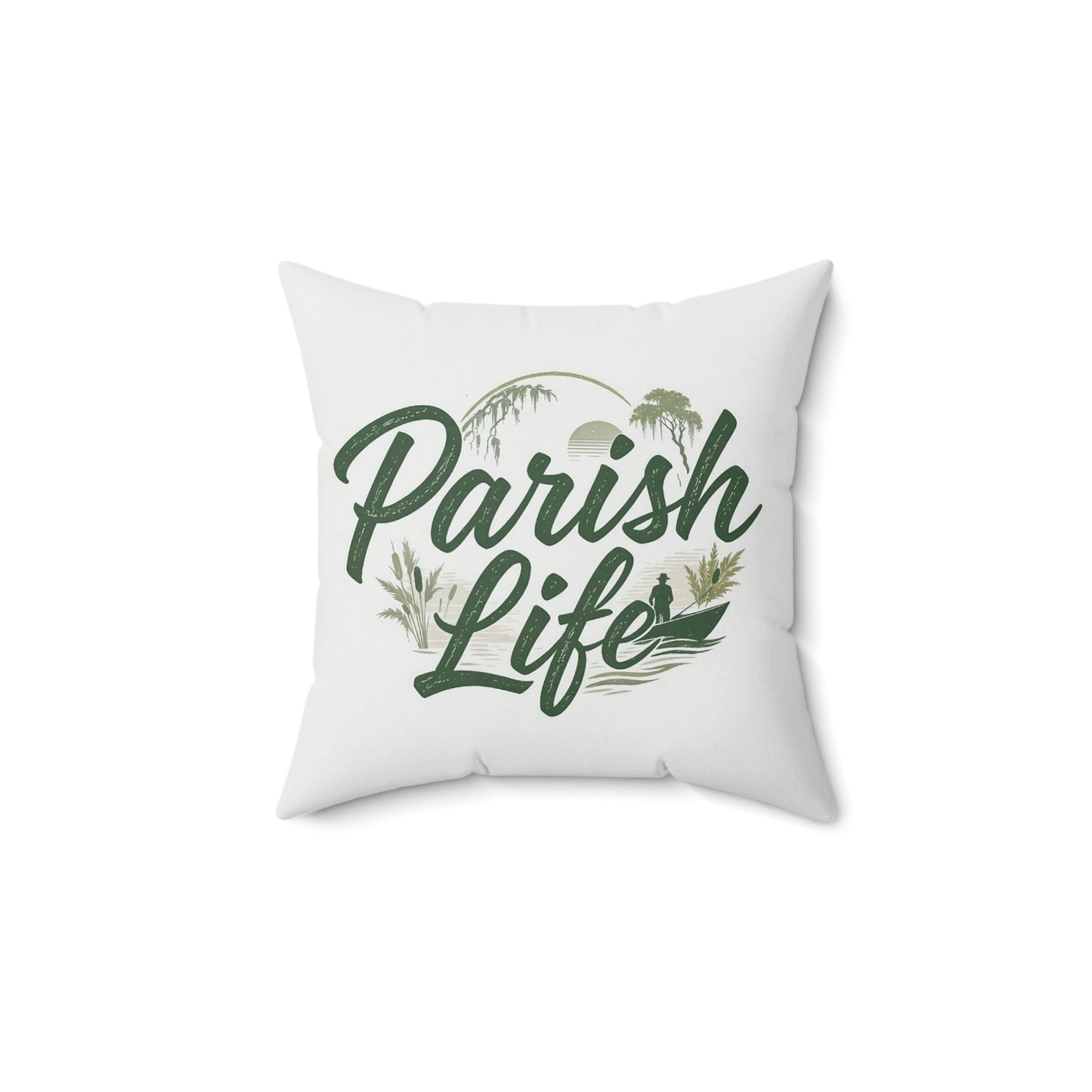 Parish Life Print Decorative Throw Pillow product type