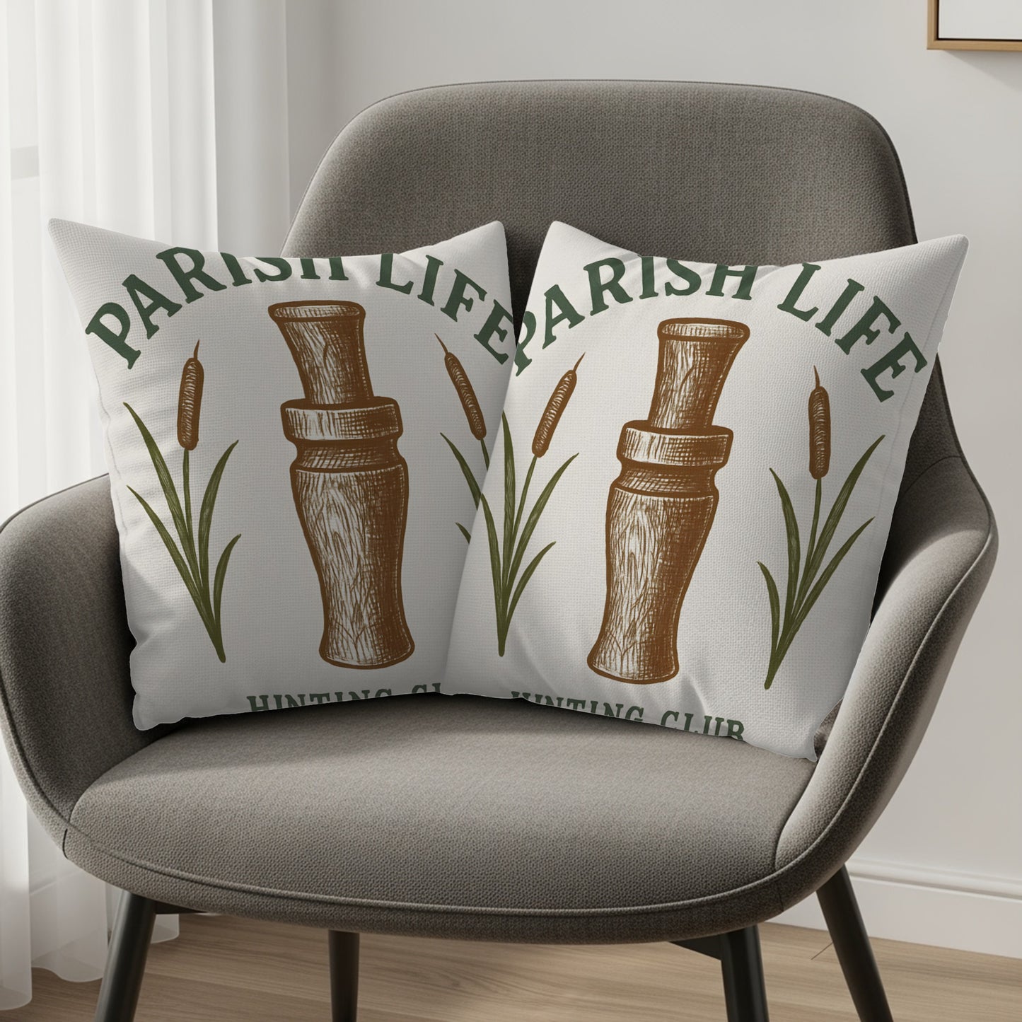 Parish Life Hunting Club Decorative Pillow product
