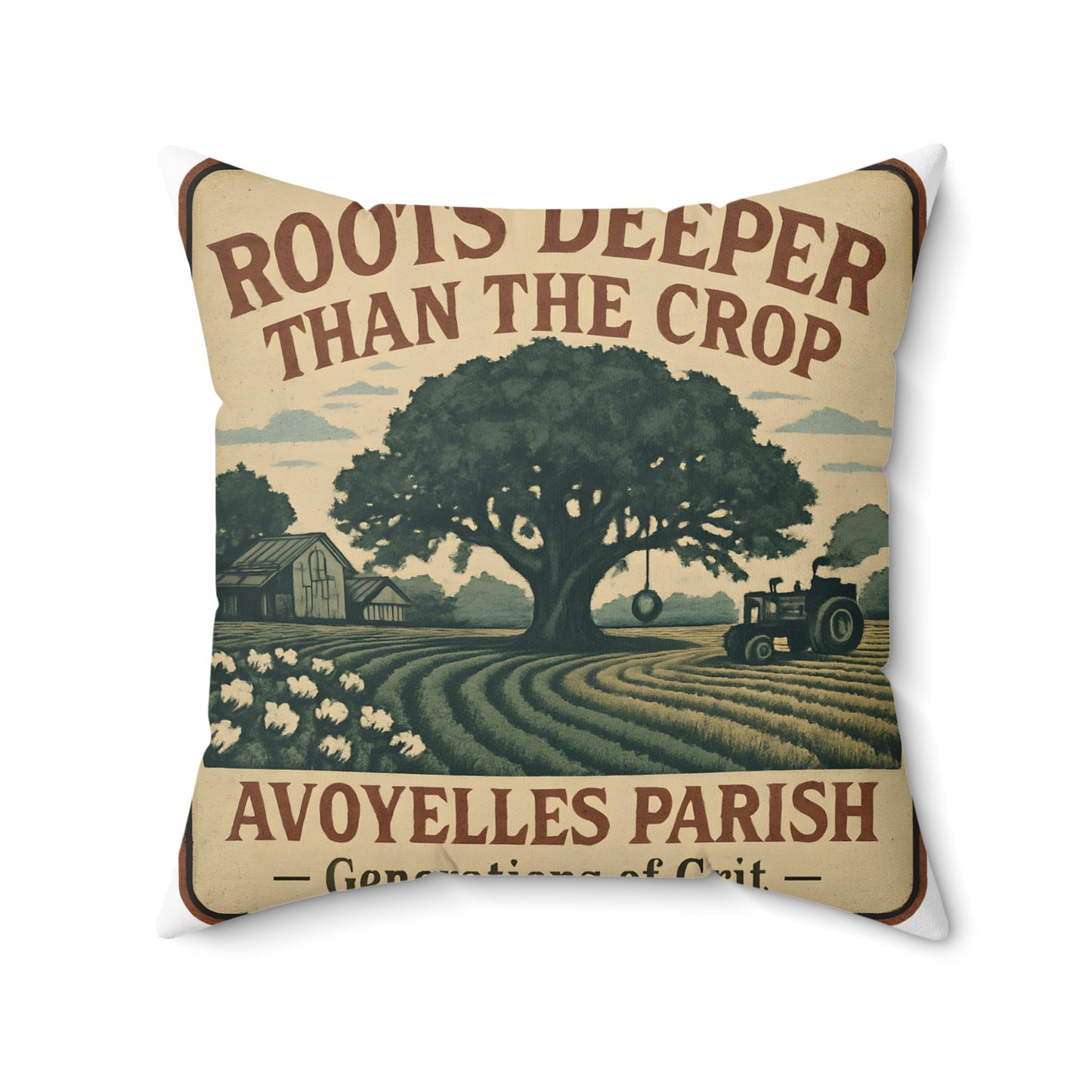 Roots Deeper Than The Crop Pillow product