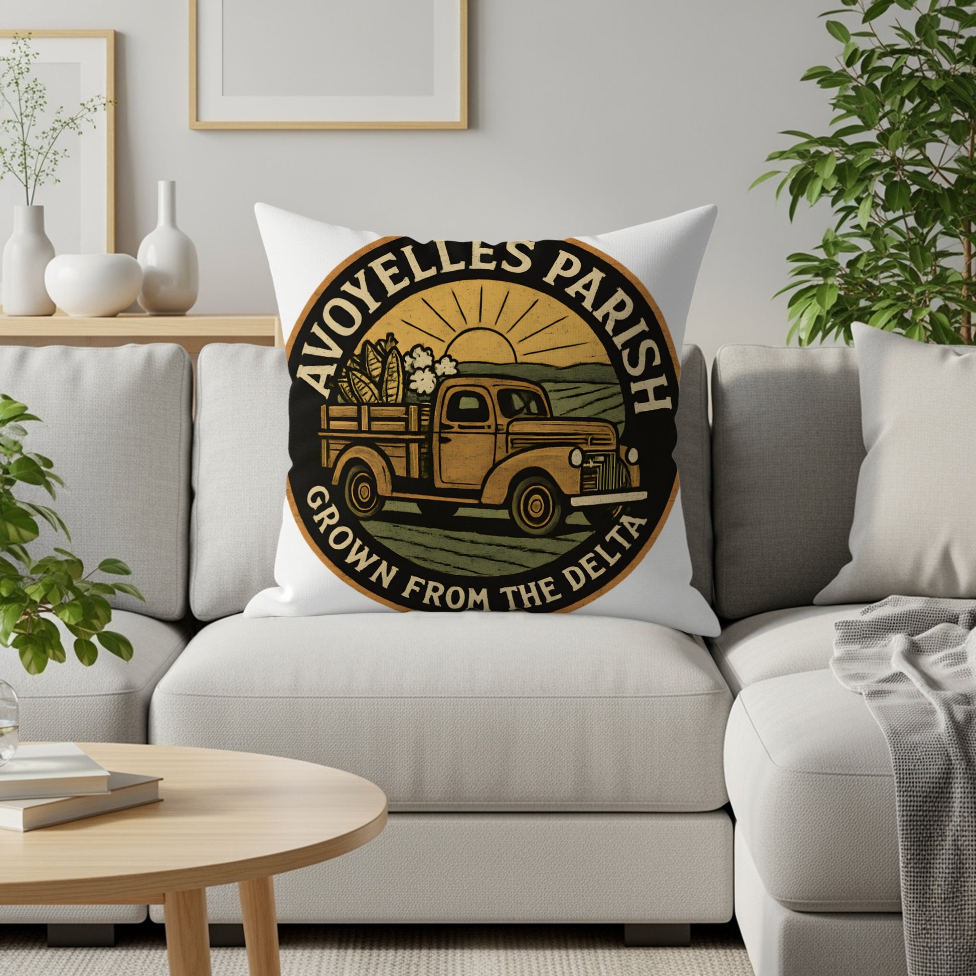 Avoyelles Parish Delta Grown Decorative Pillow product