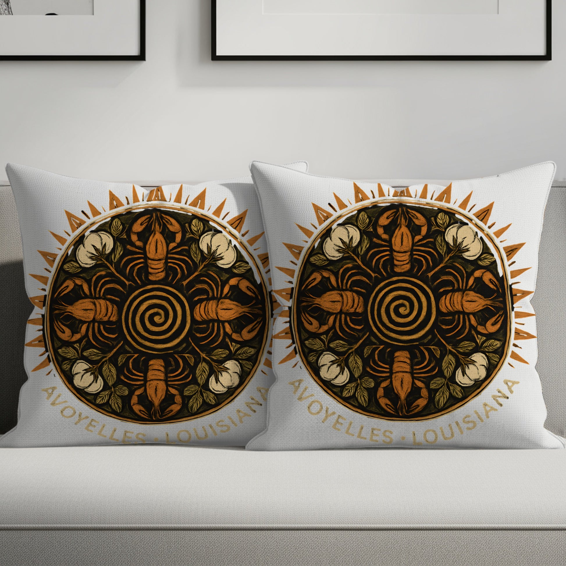 Avoyelles Louisiana Custom Decorative Pillow product