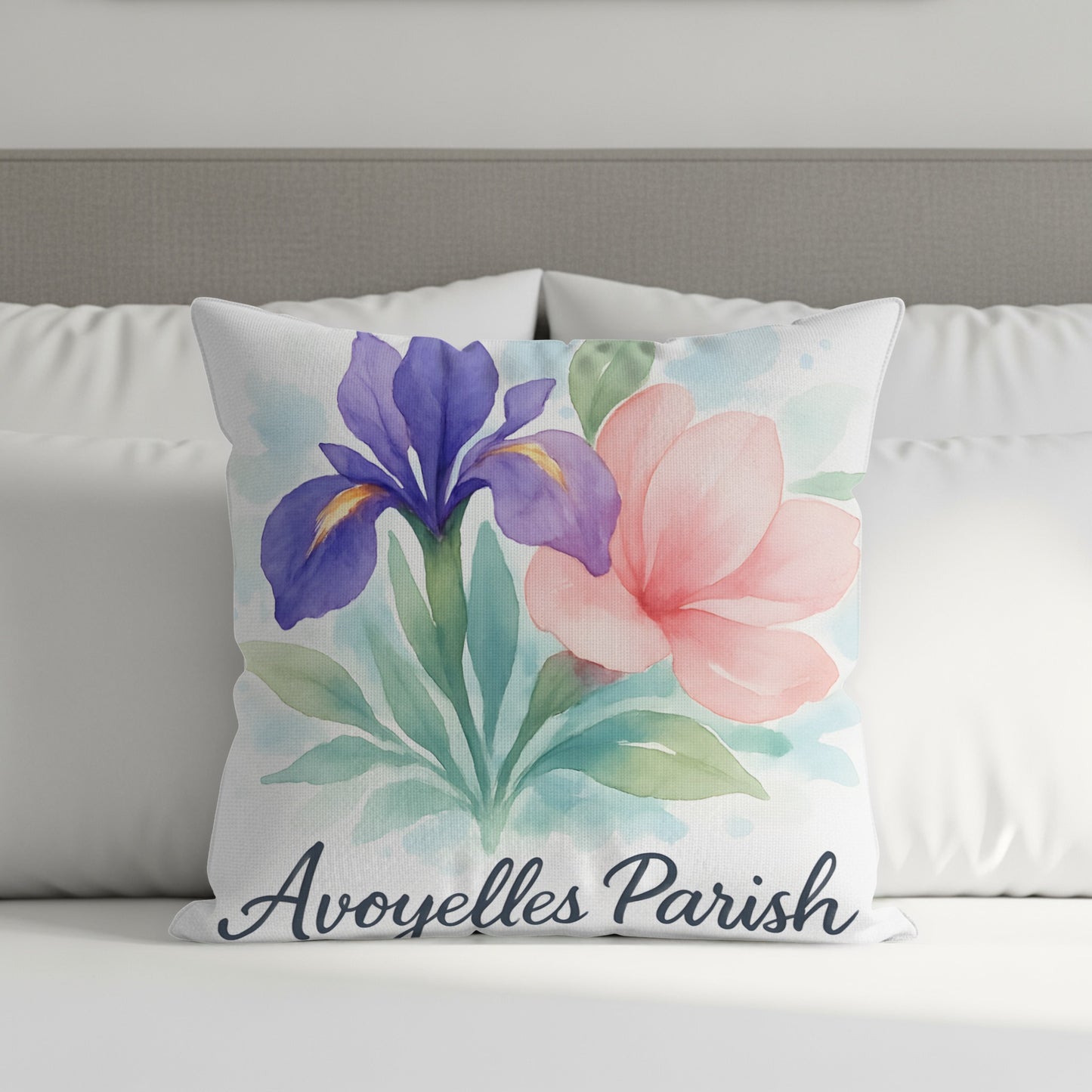 Avoyelles Parish Floral Cushion Decorative Pillow product type