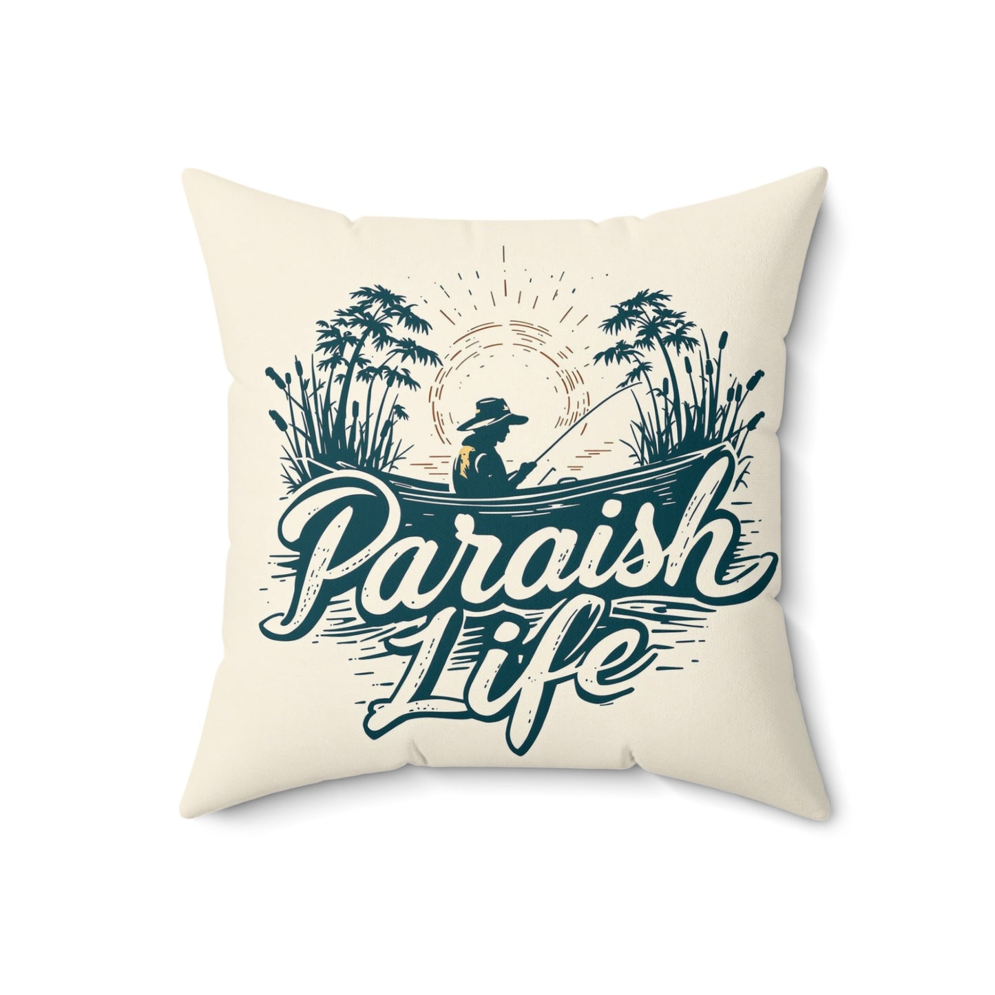 Paraish Life Print Design Cushion product