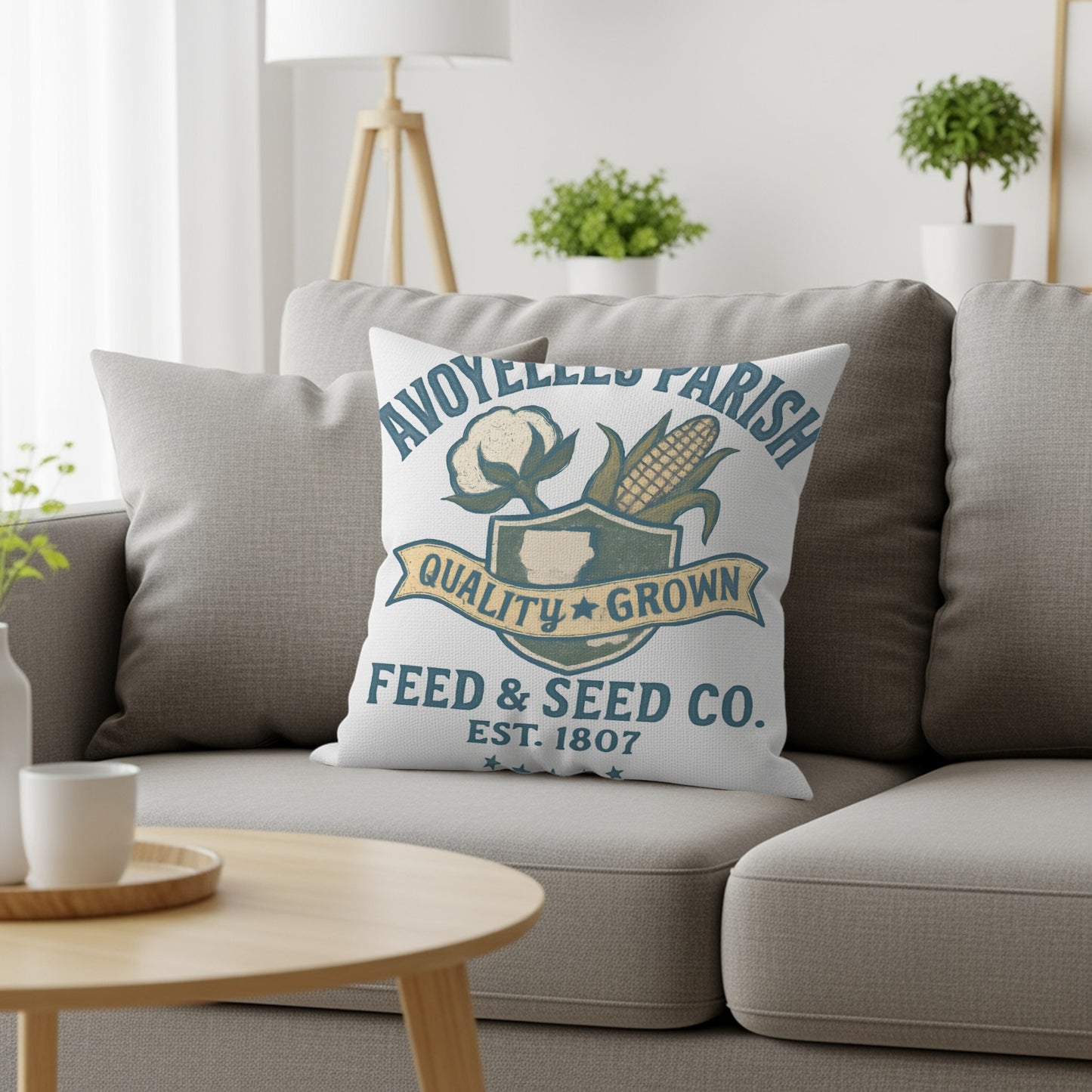 Avoyelles Parish Feed and Seed Co Decorative Pillow product type