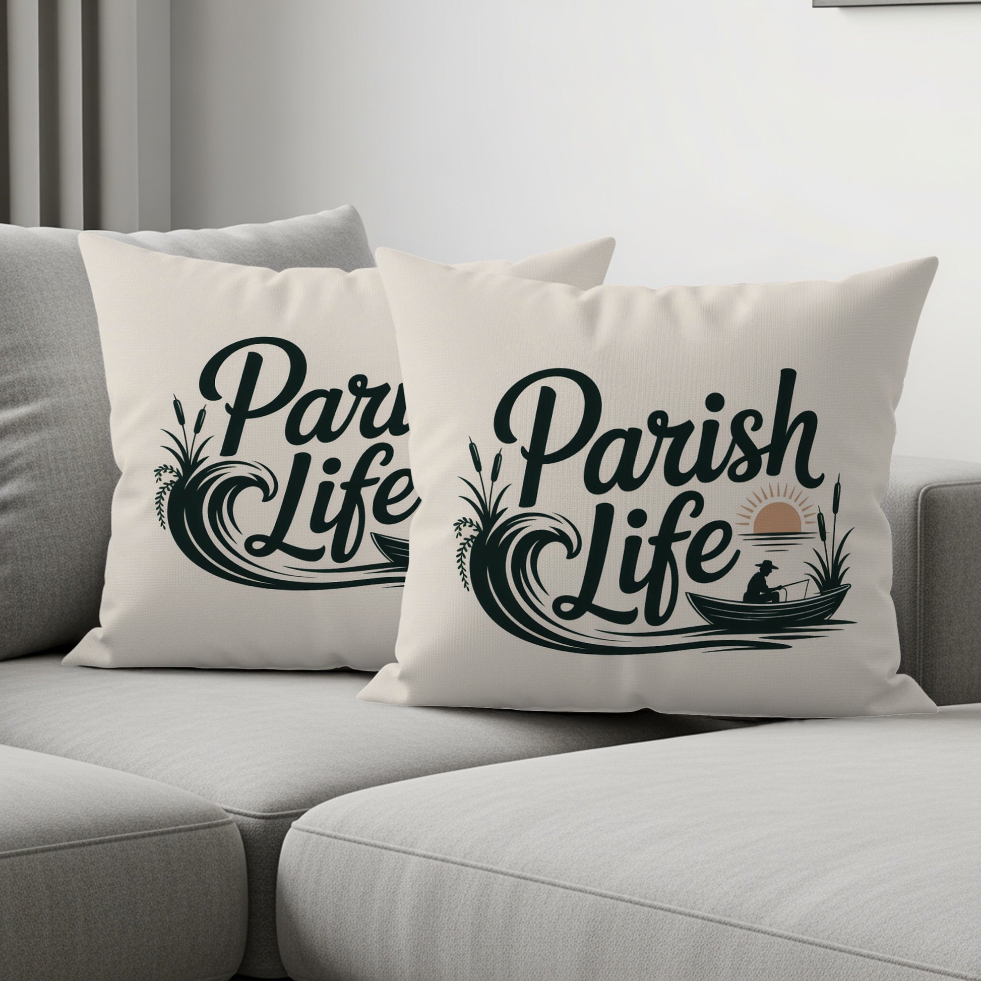 Parish Life Graphic Throw Pillow product