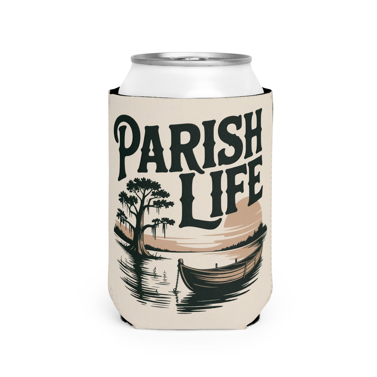 Parish Life Scenic Boat Design Koozie Drink Holder product