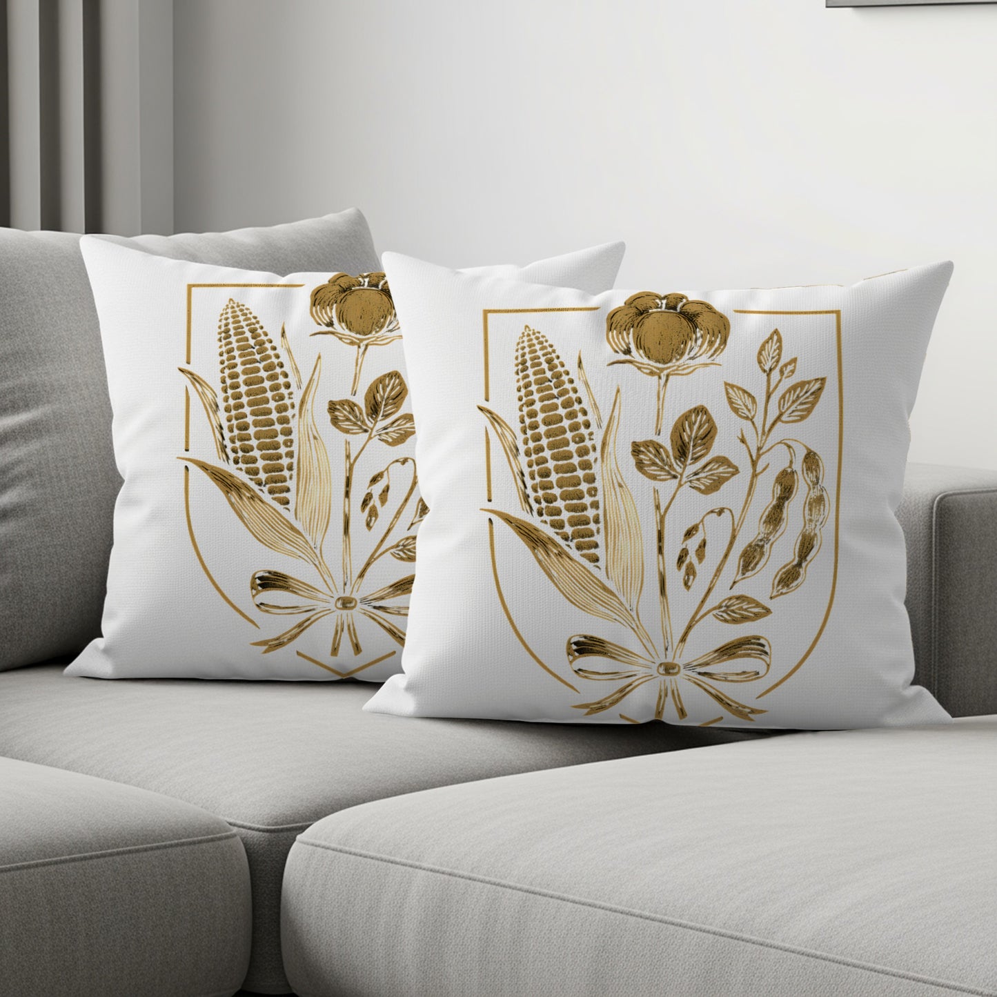 Designer Botanical Accent Pillow product