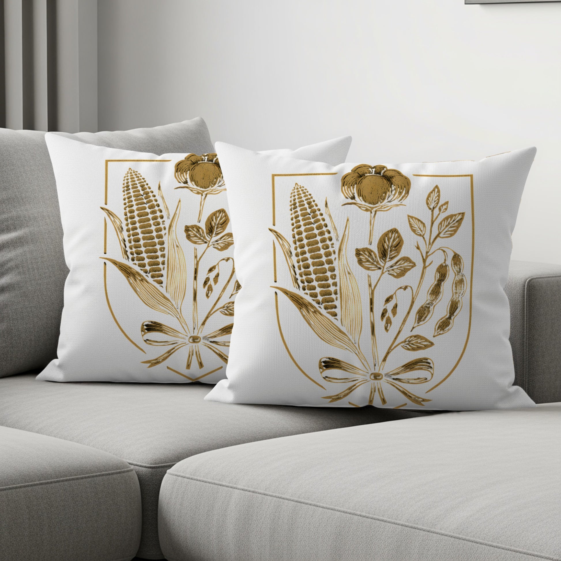 Designer Botanical Accent Pillow product