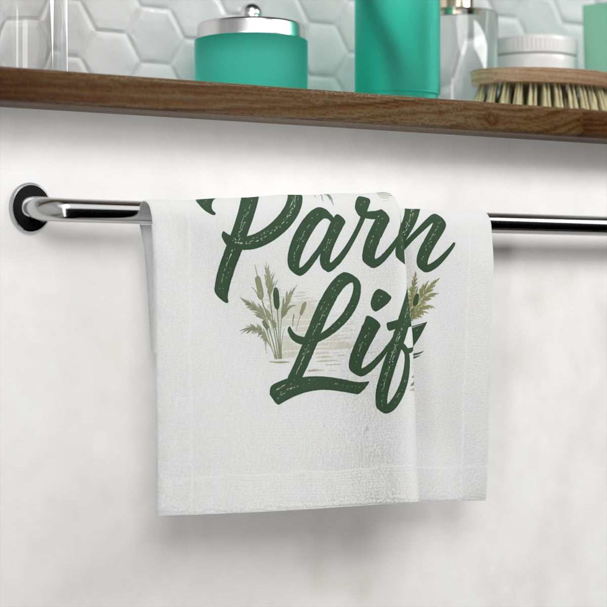 Farm Life Bathroom Hand Towel Home Decor product