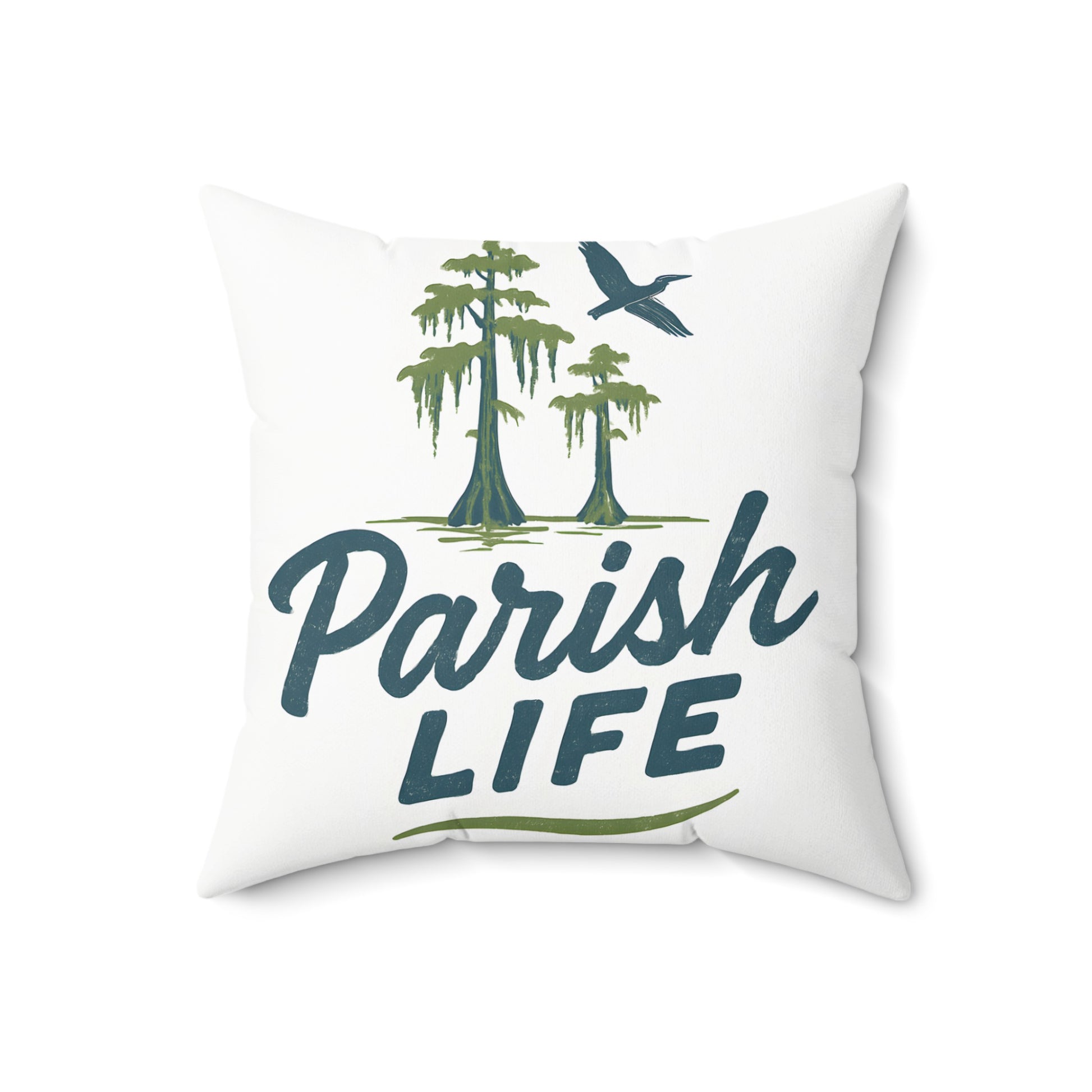 Parish Life Design Printed on Soft Throw Pillow product