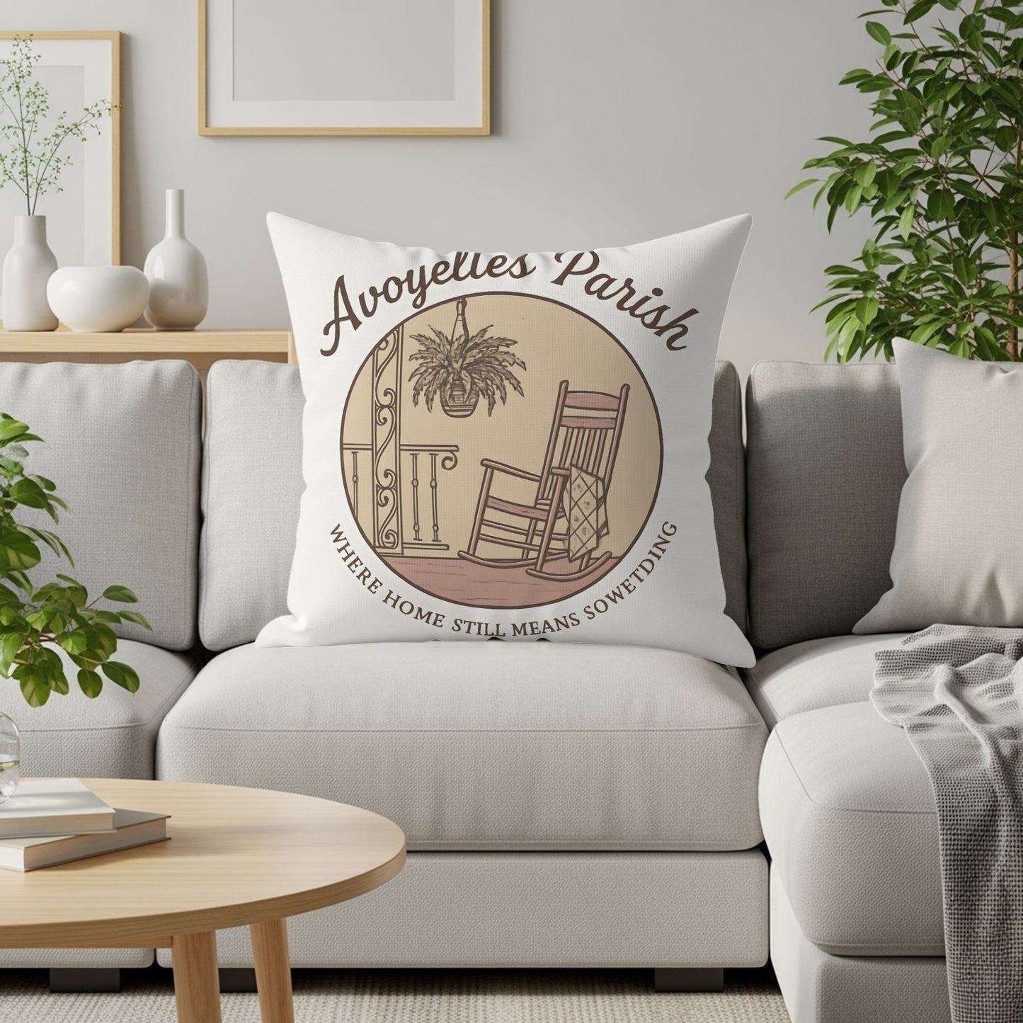 Avoyelles Parish Decorative Throw Pillow product