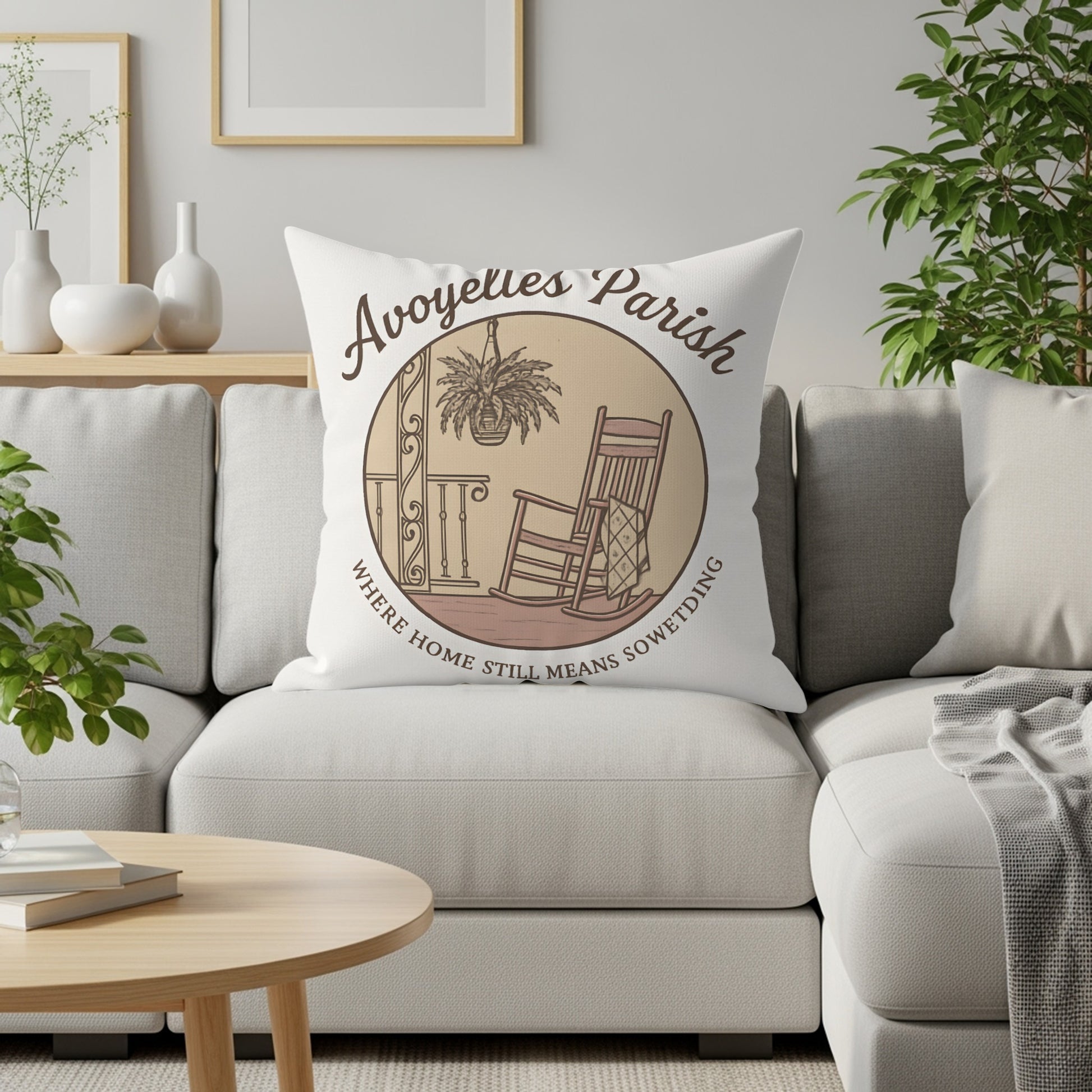 Avoyelles Parish Decorative Throw Pillow product