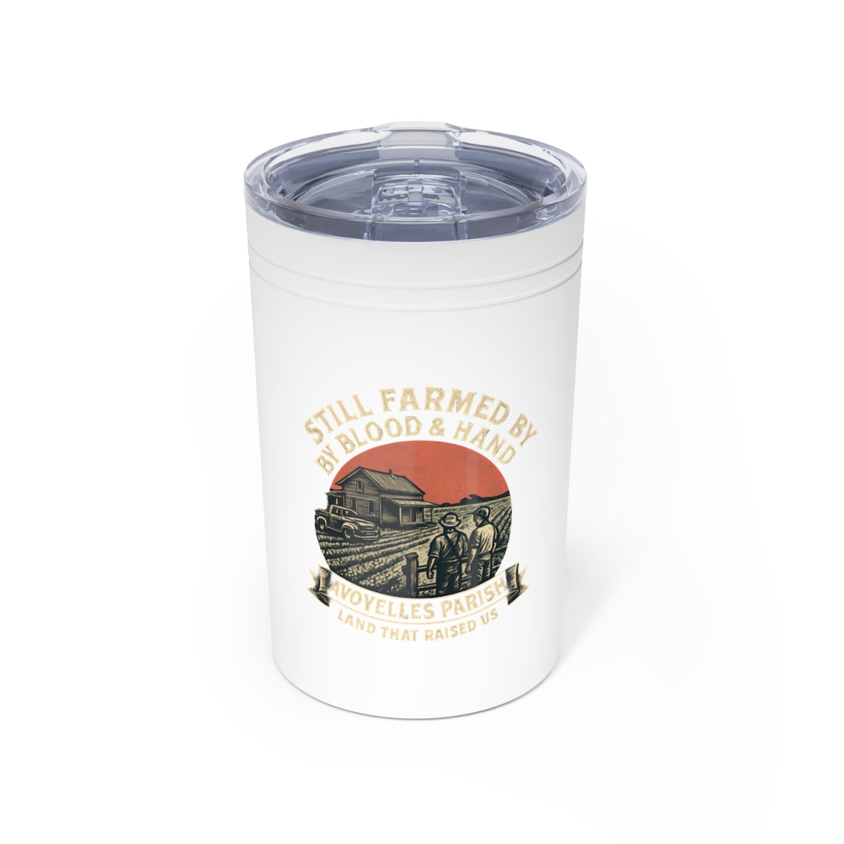 Still Farmed By Blood Hand Travel Tumbler product