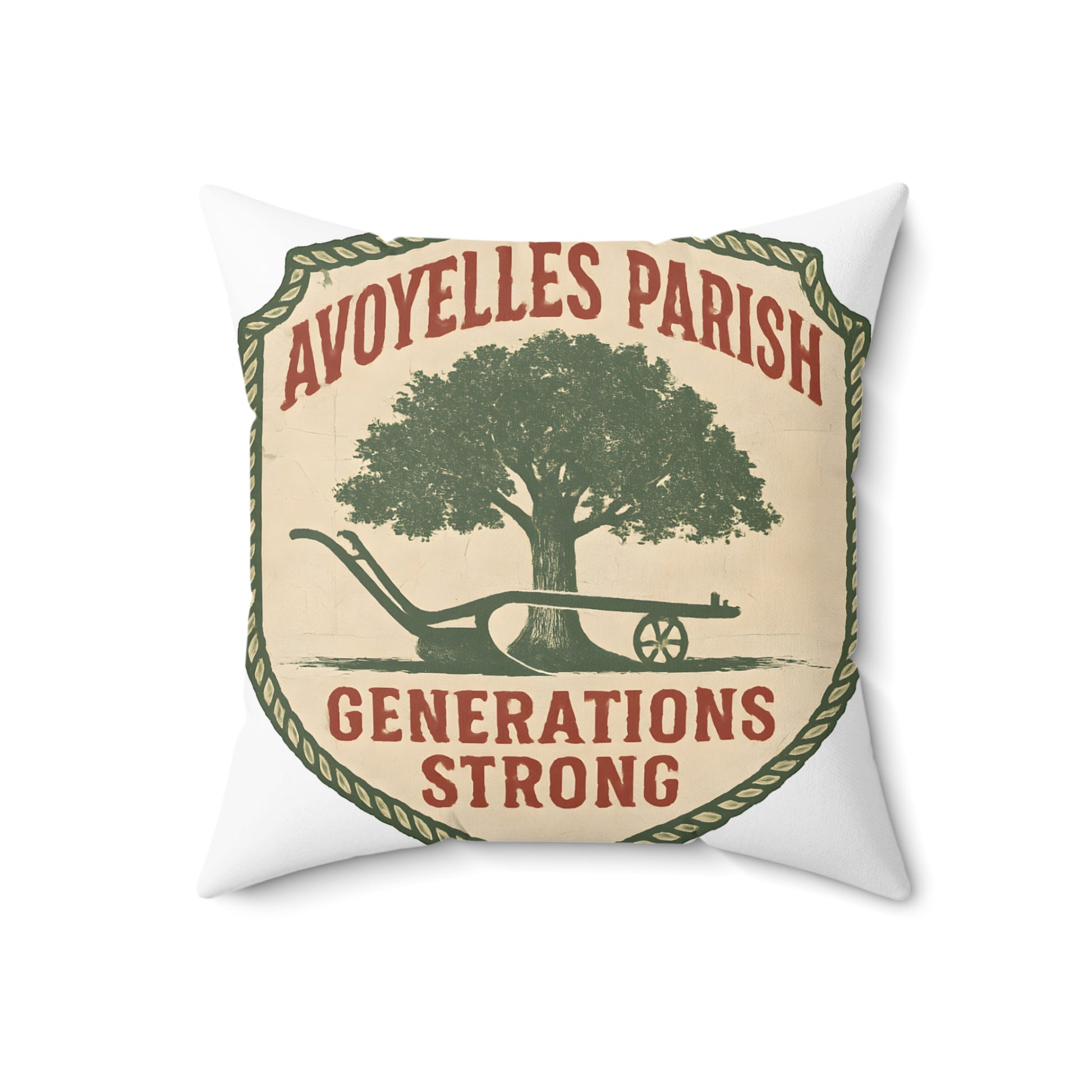 Avoyelles Parish Generations Strong design pillow product