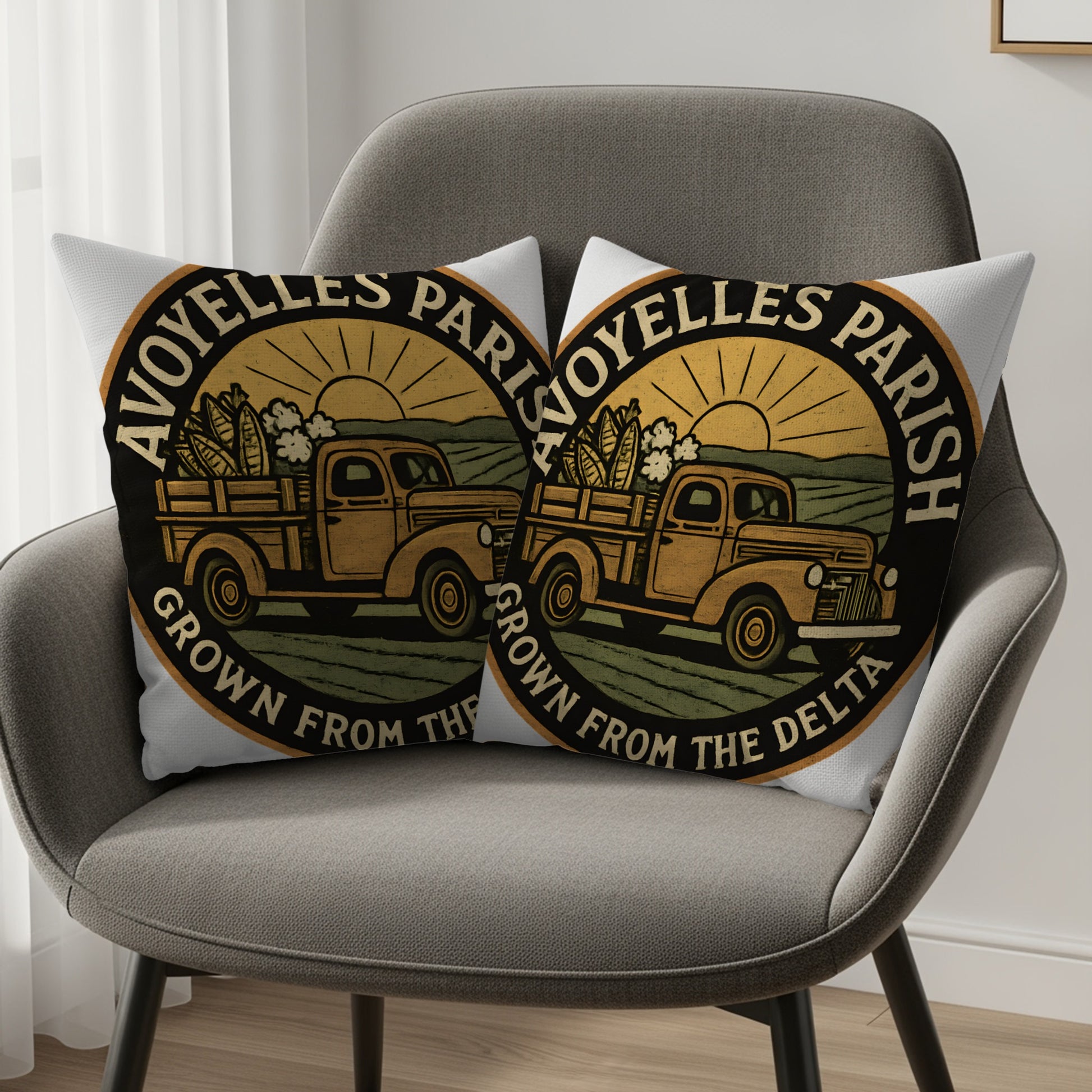 Avoyelles Parish Grown from the Delta Pillow product