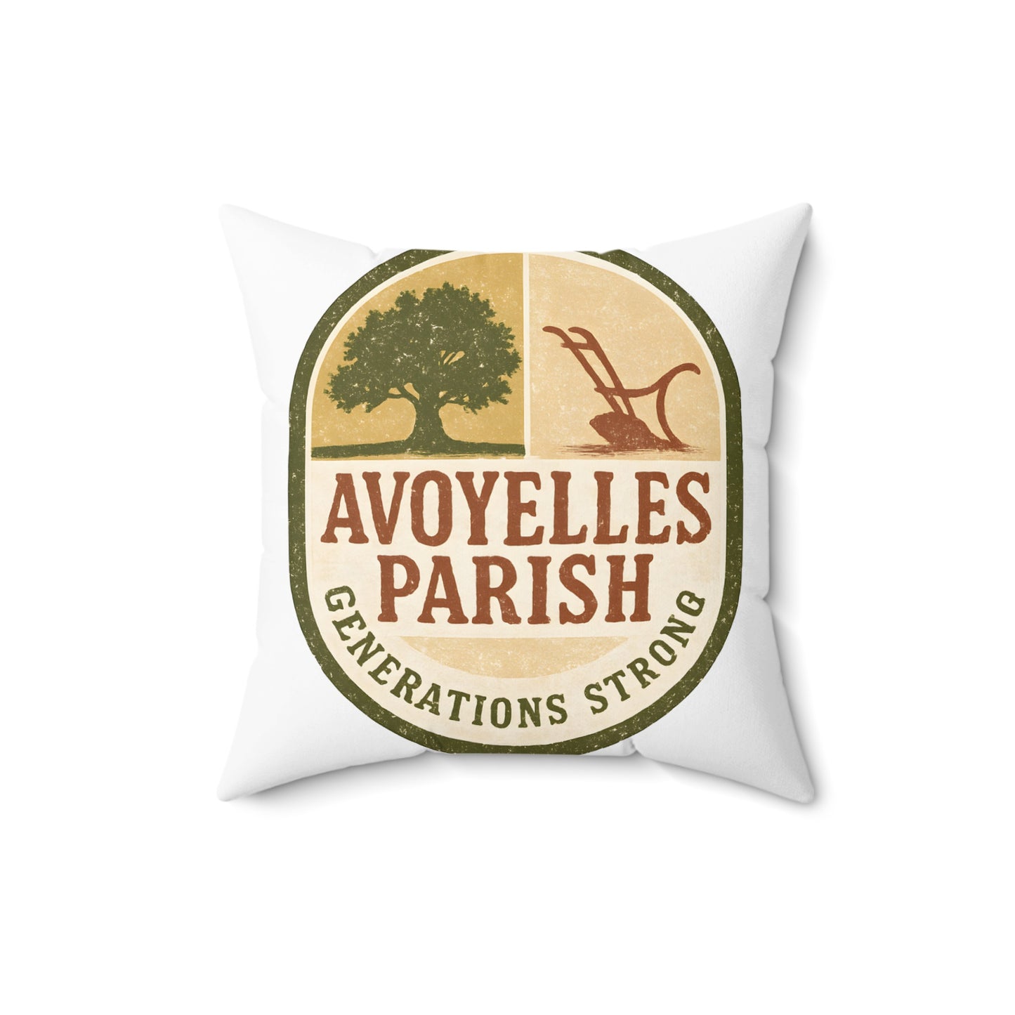 Avoyelles Parish Generations Strong decorative pillow product type