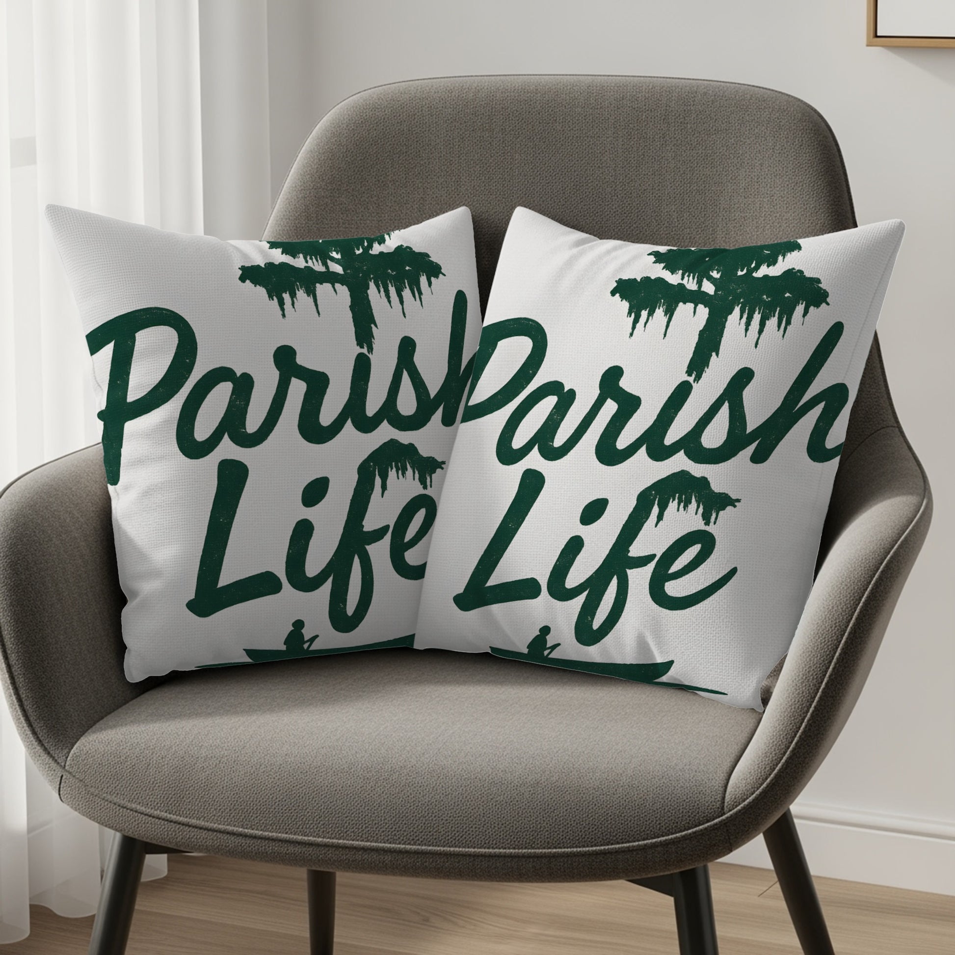 Parish Life Printed Design Throw Pillow product