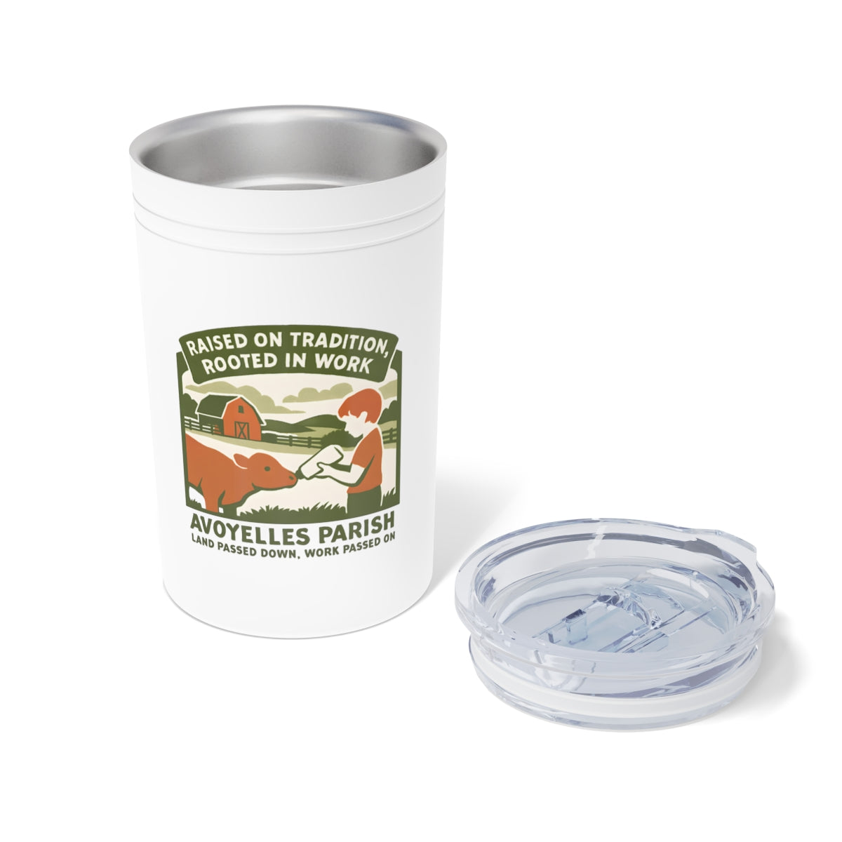 Raised on Tradition Avoyelles Parish Travel Mug product type