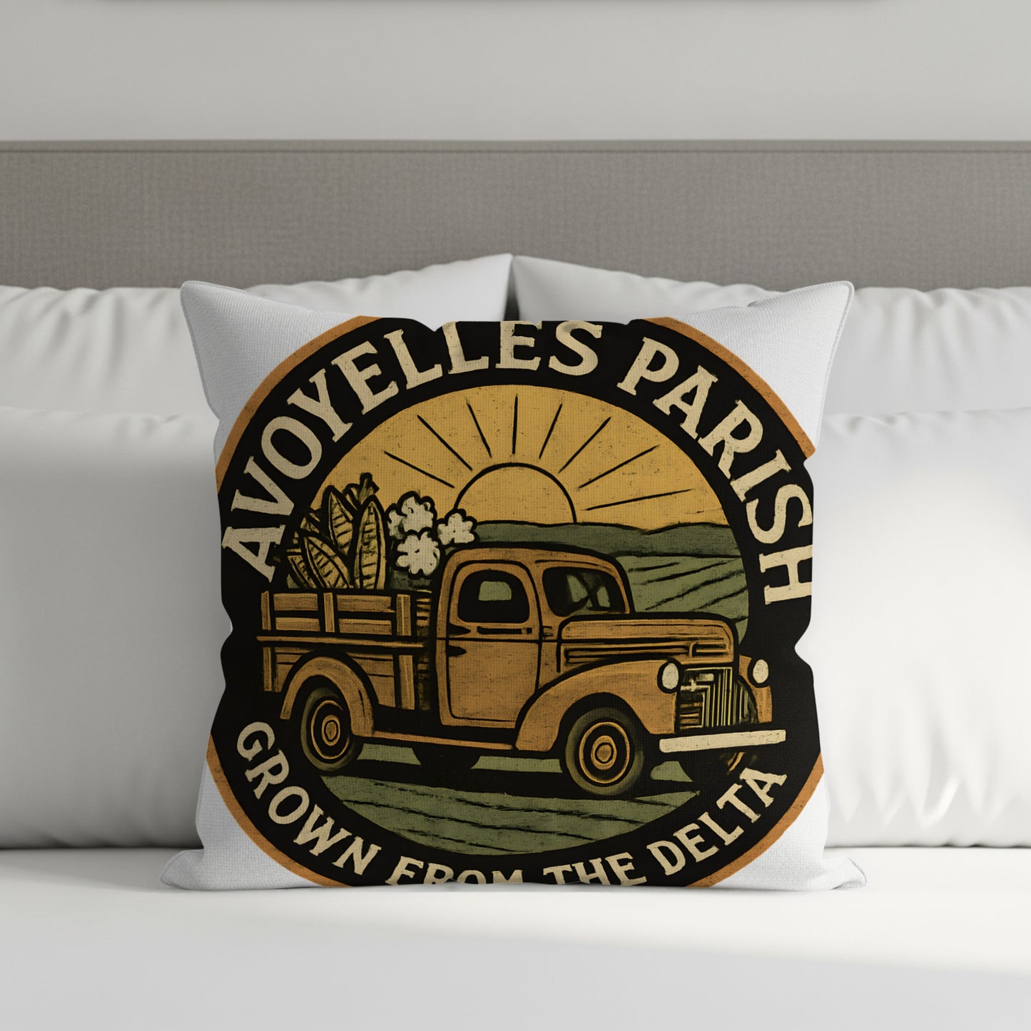 Avoyelles Parish Grown From The Delta Pillow product