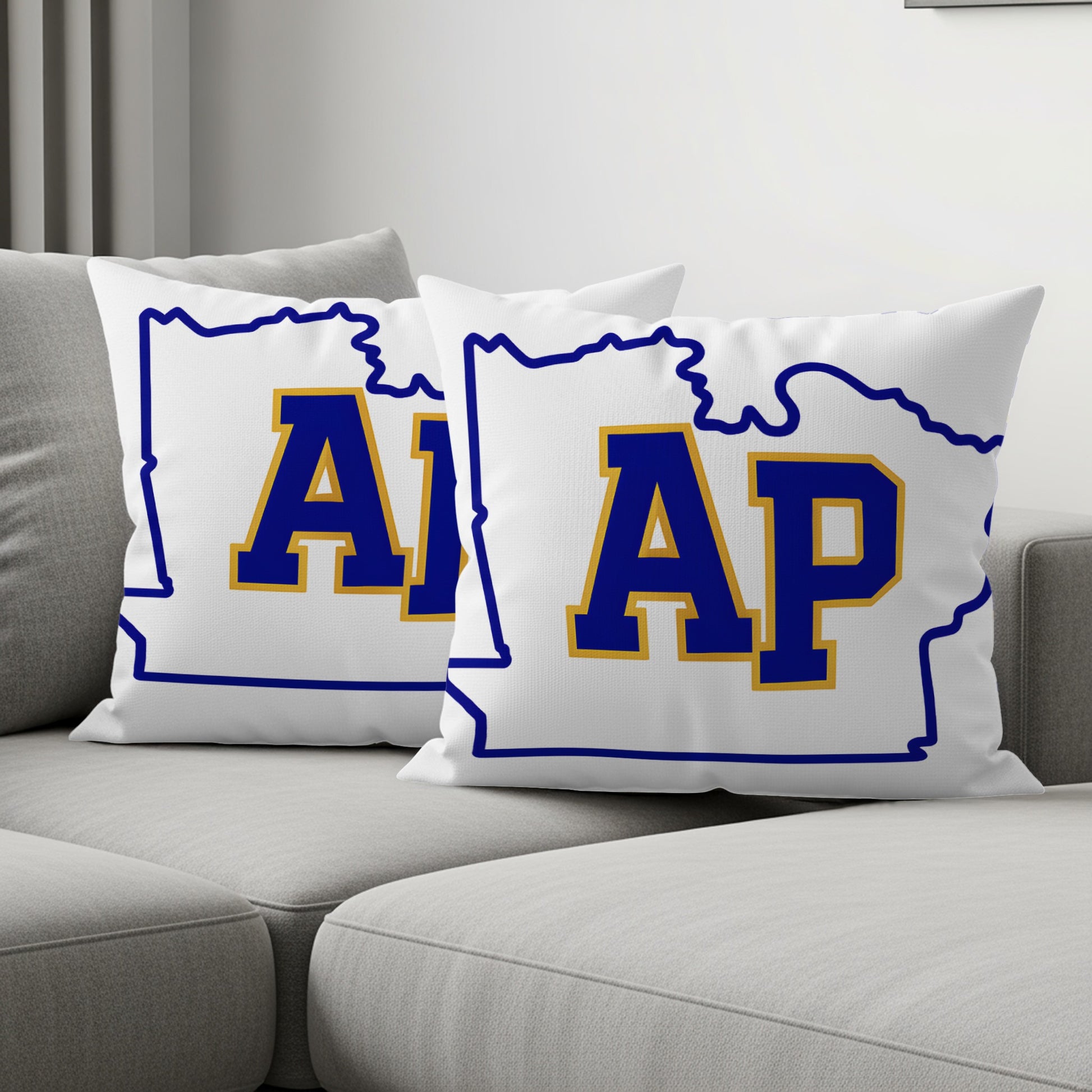 AP Initials Decorative Pillow Set Home Decor product type