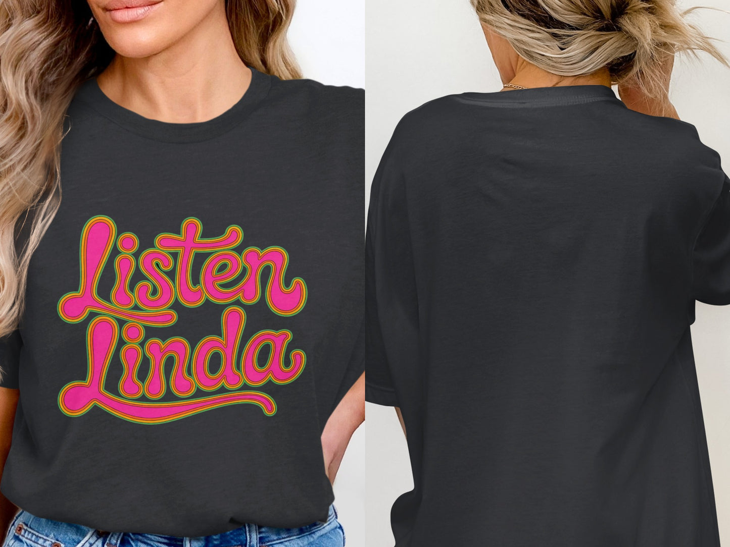 Listen Linda Graphic T-Shirt product