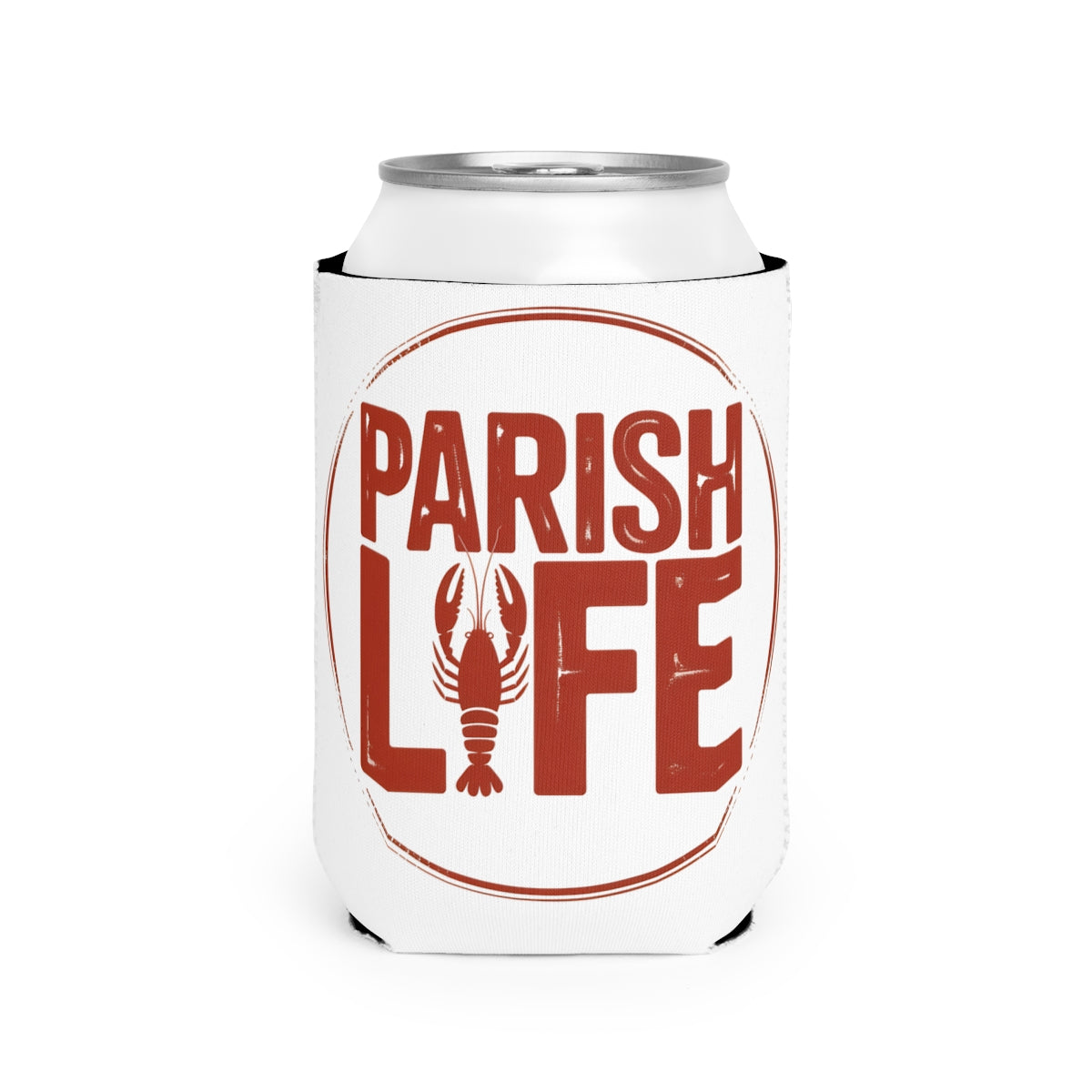 Parish Life Red And White Can Cooler product type