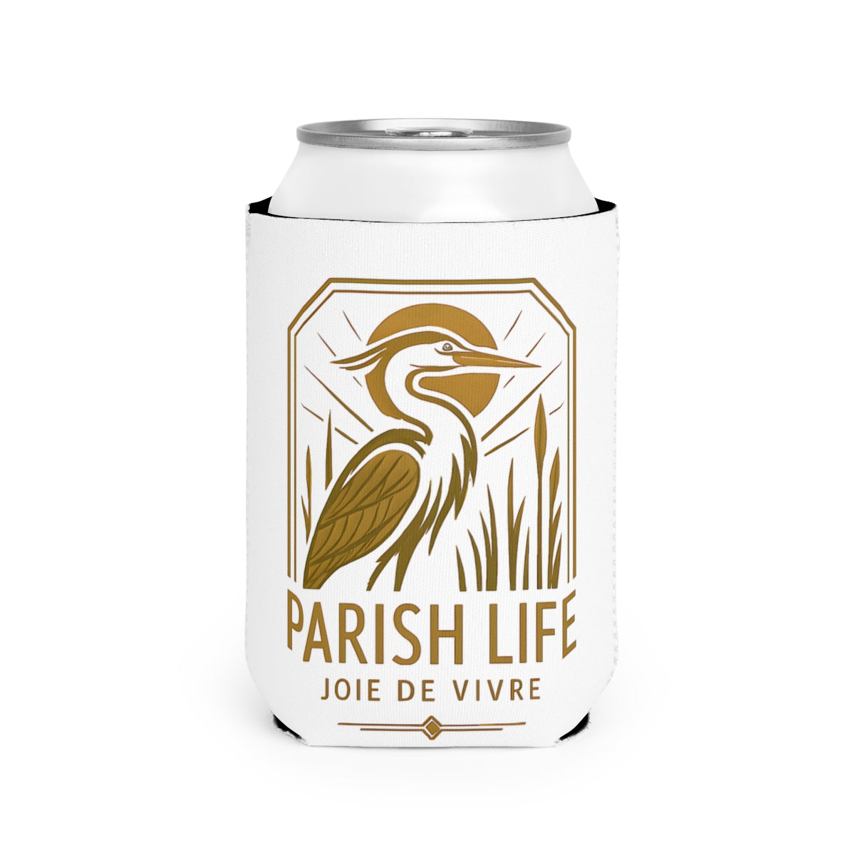 Parish Life Joie De Vivre Heron Graphic Can Holder product