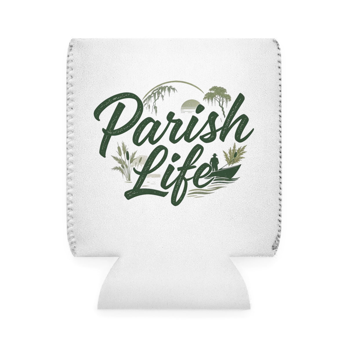 Parish Life Graphic Design Koozie product
