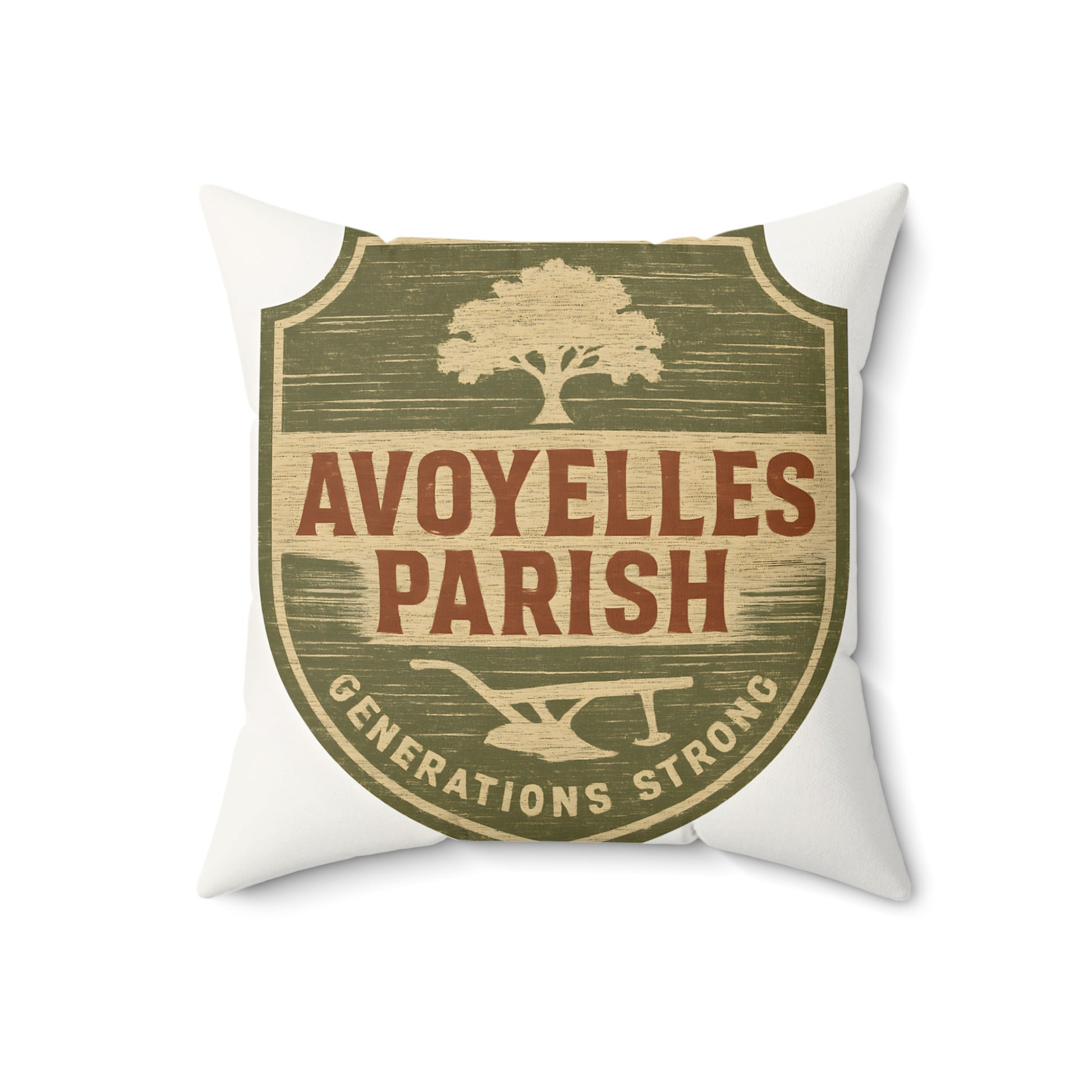 Avoyelles Parish Generations Strong Print Pillow product