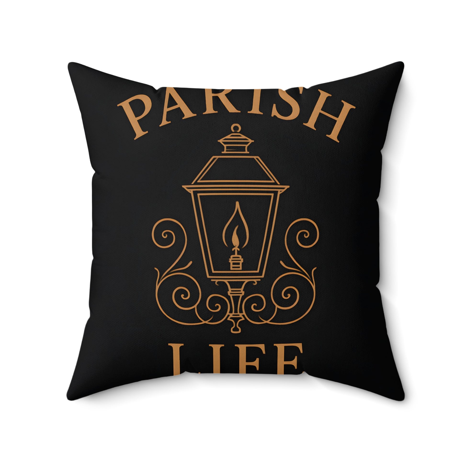 Parish Life Lantern Design Artistic Pillow product type