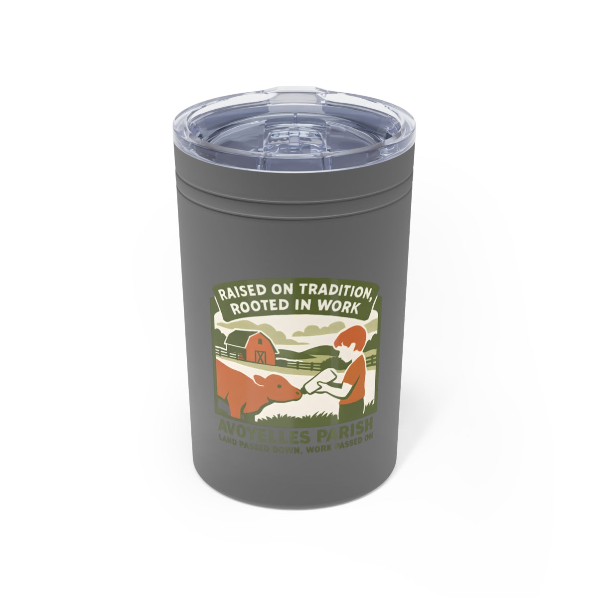 Raised On Tradition Rooted In Work Travel Mug Product