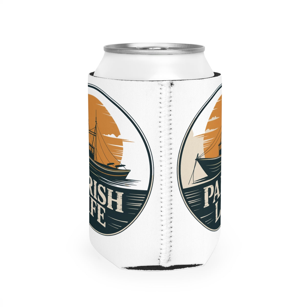 Parish Life Fishing Boat Design Can Cooler product