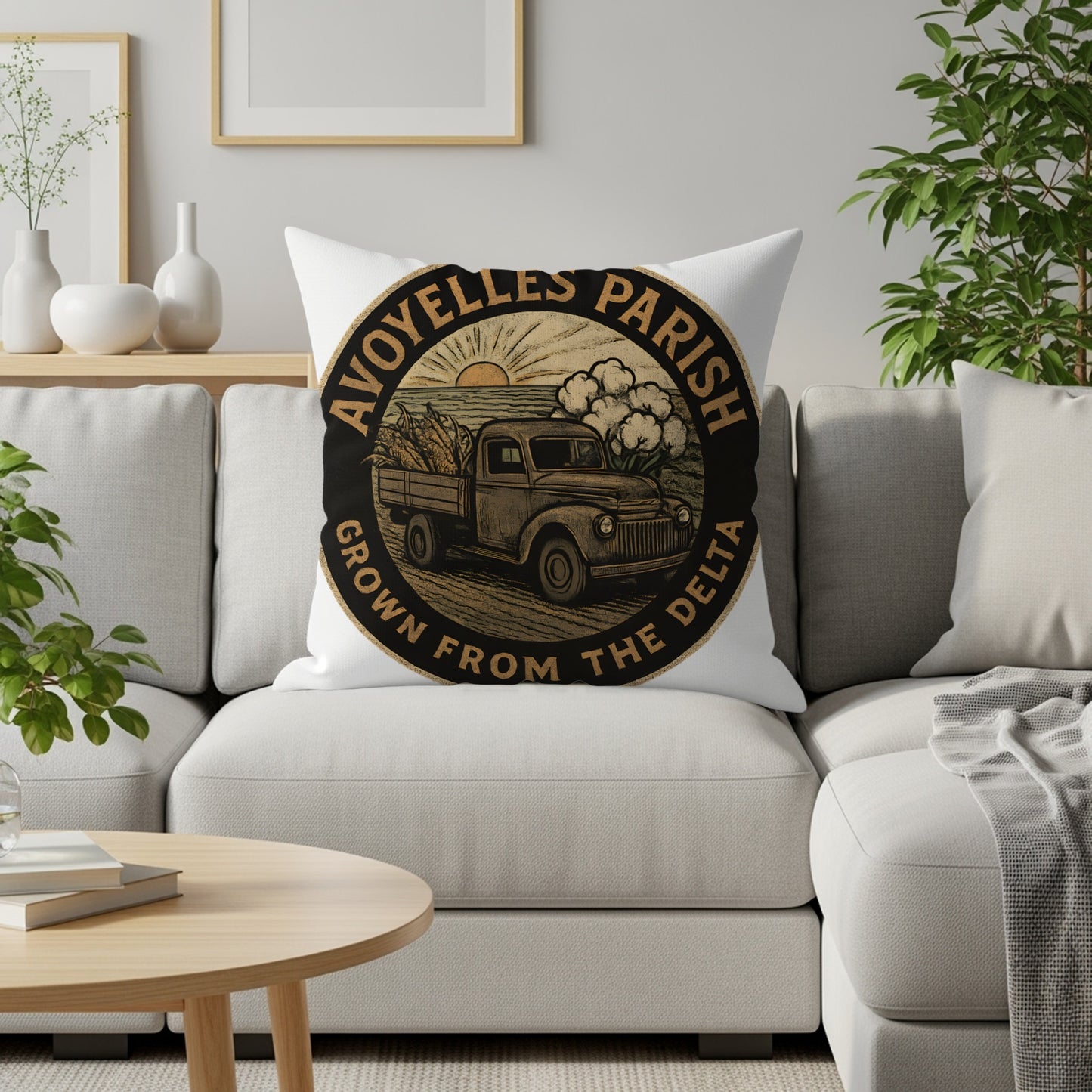 Avoyelles Parish Grown From The Delta Pillow product