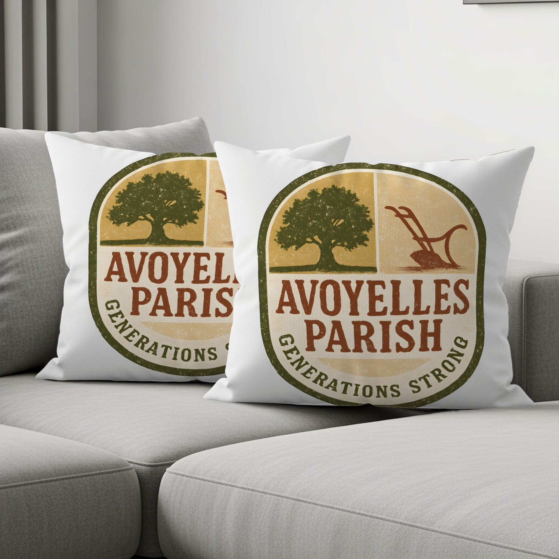 Avoyelles Parish Generations Strong Throw Pillow product