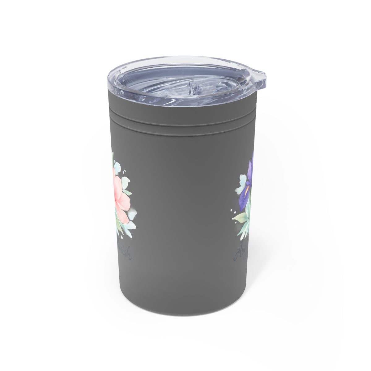 Floral Design Coffee Tumbler with Lid Product
