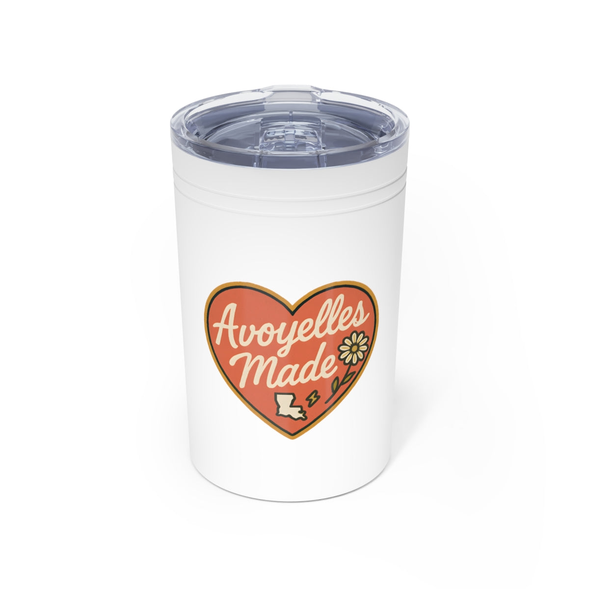 Avoyelles Made Heart Design Insulated Tumbler product