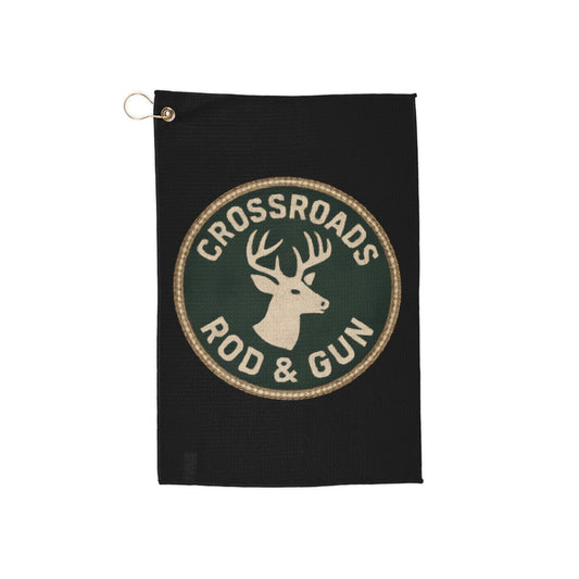 Crossroads Rod and Gun Deer Design Black Banner product