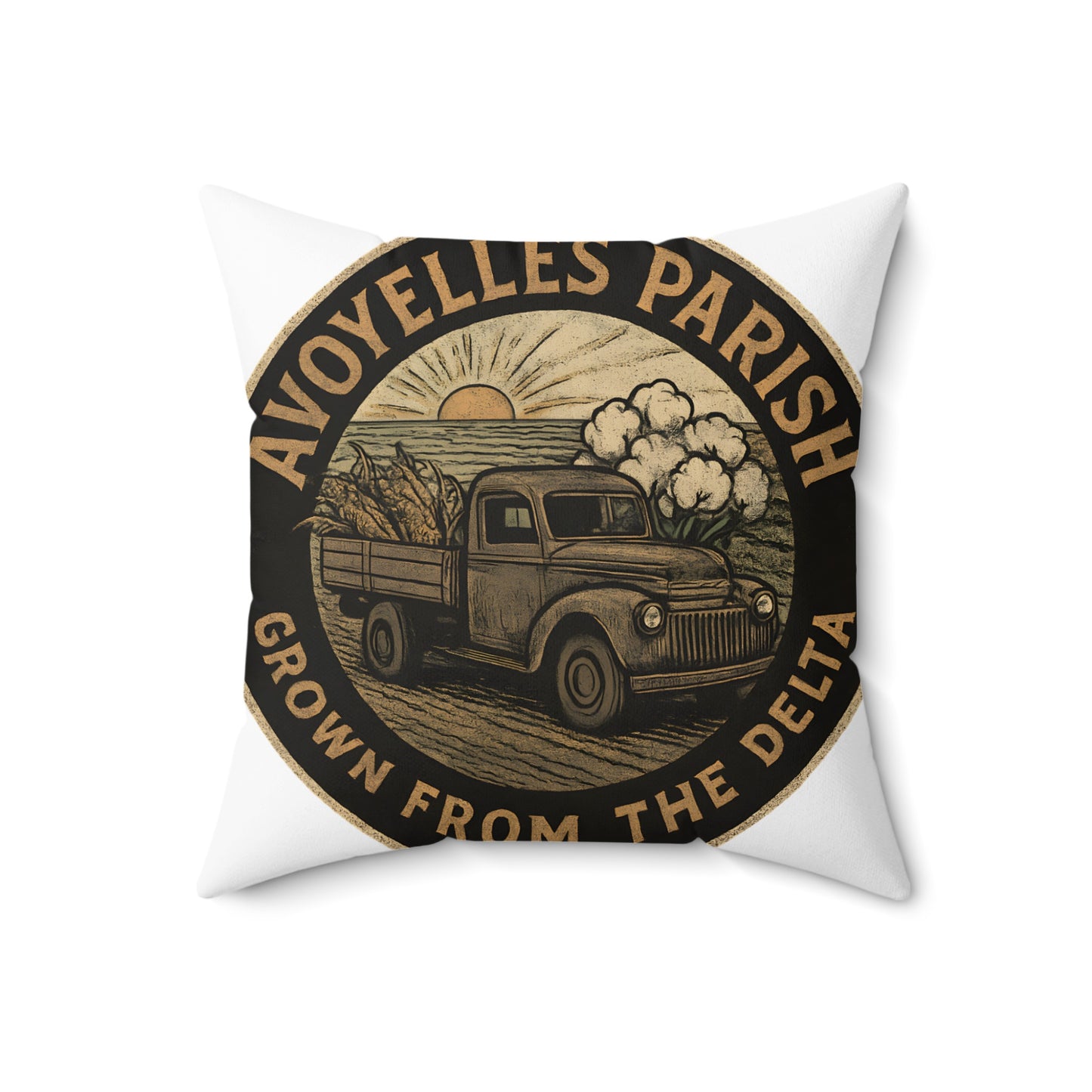 Avoyelles Parish Grown From The Delta Pillow product