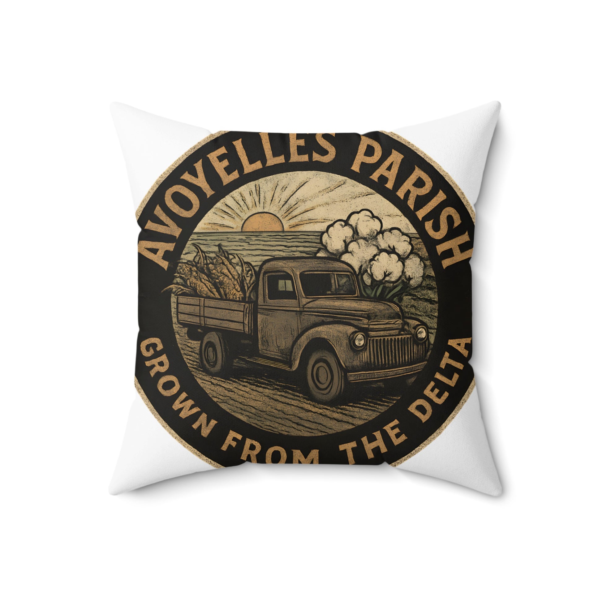 Avoyelles Parish Grown From The Delta Pillow product