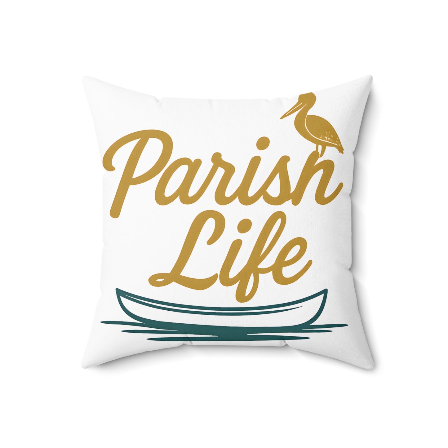 Parish Life Canoe Illustration Couch Pillow product
