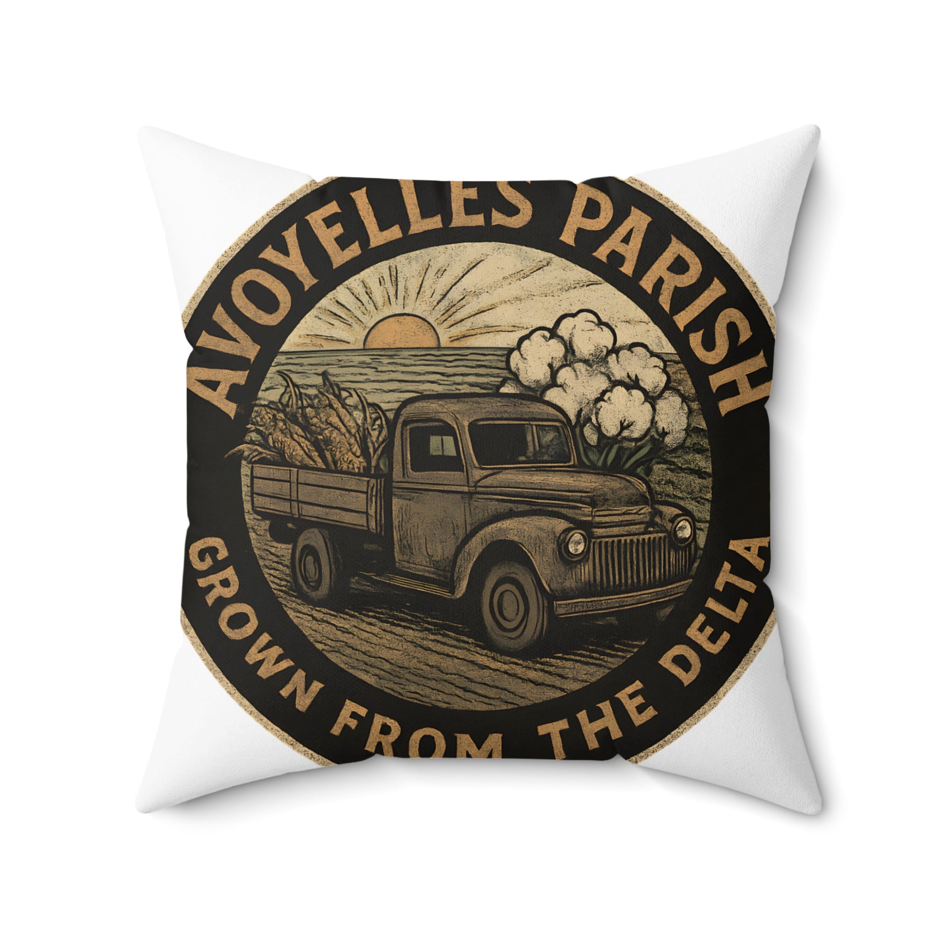 Avoyelles Parish Grown From The Delta decorative pillow product type