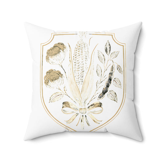 Botanical Shield Design Printed Throw Pillow product
