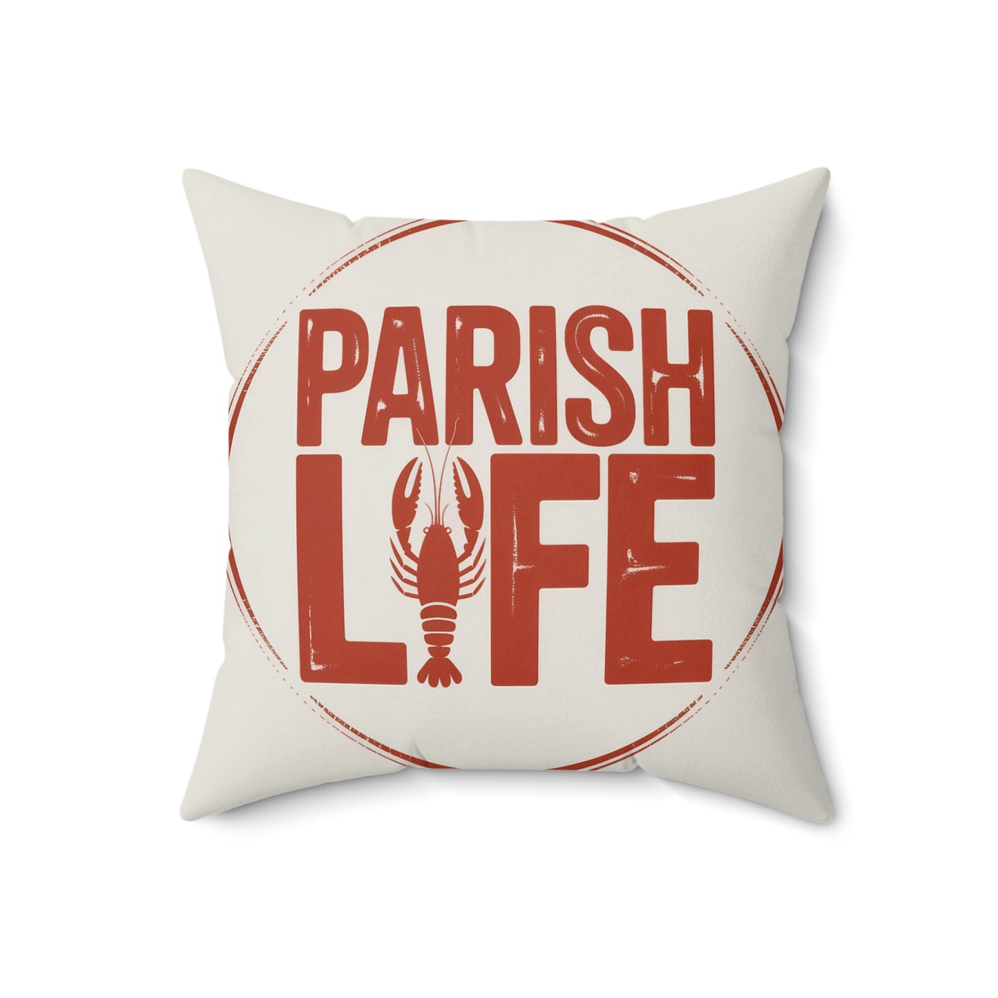 Parish Life Lobster Design Throw Pillow product